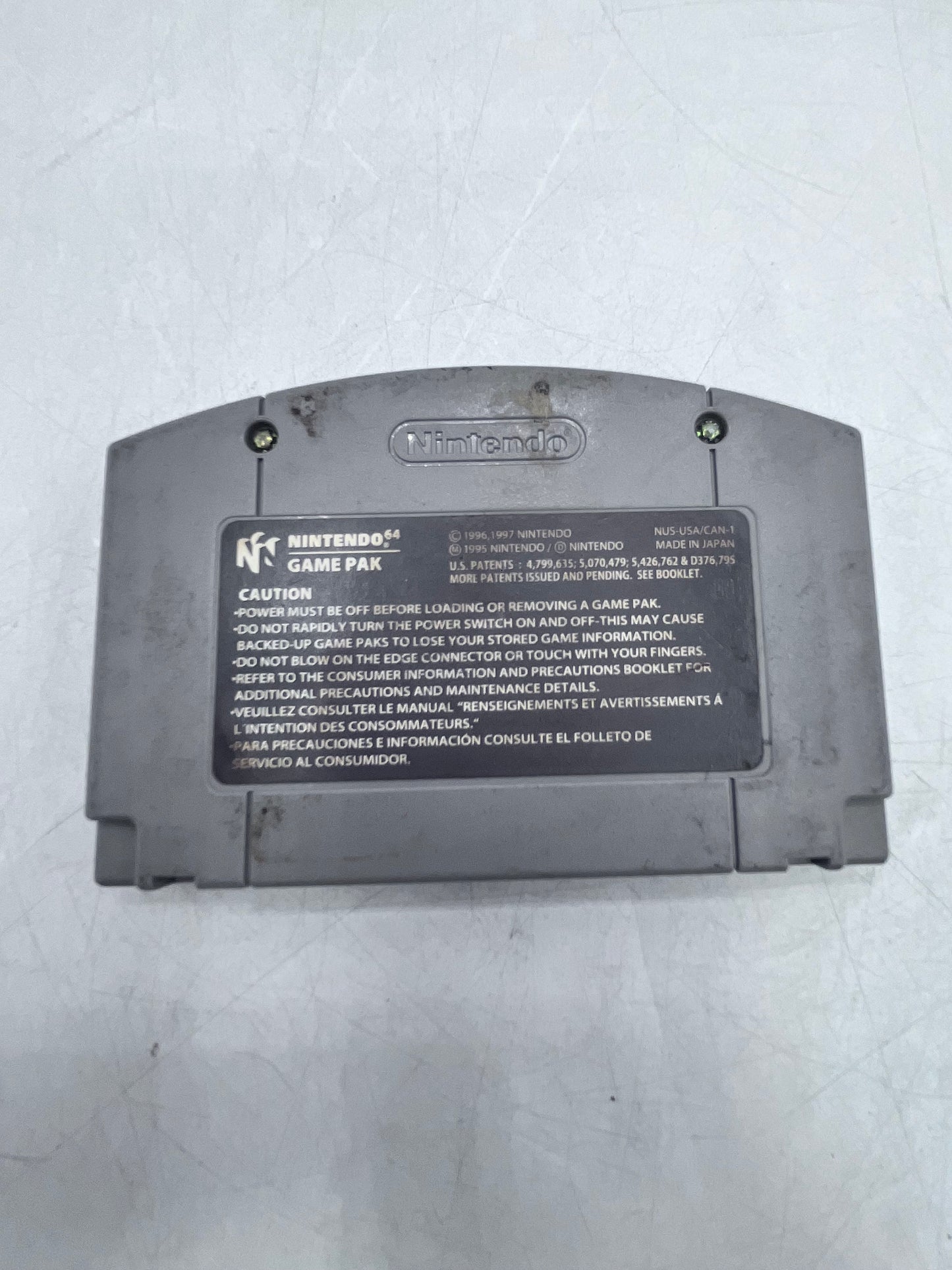 Nintendo 64 Mace Dark Age Video Game - Free Shipping!!