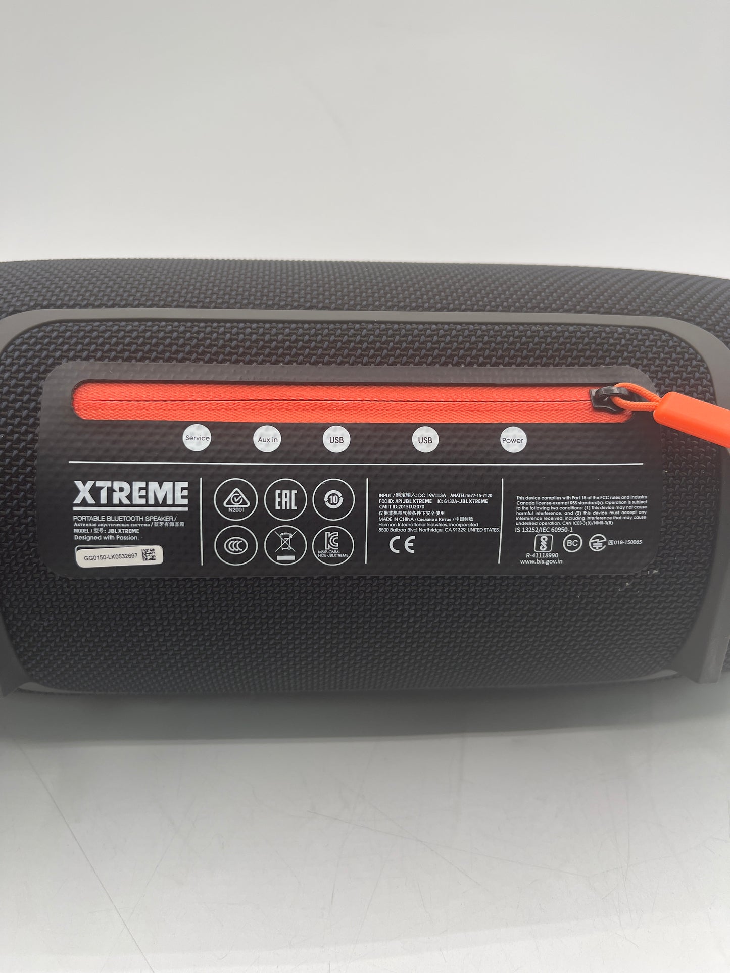 JBL Extreme Bluetooth Speaker - Black Excellent Condition Free Shipping