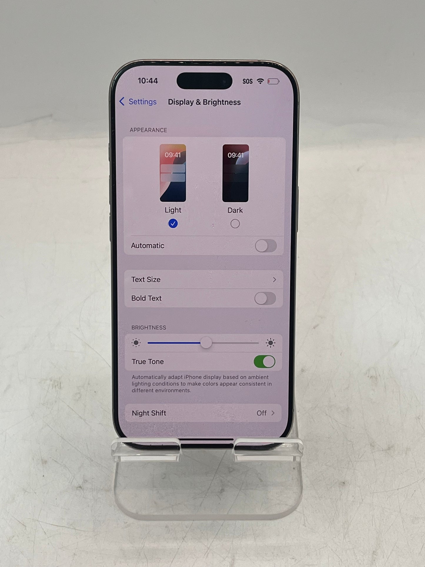 T-Mobile Apple iPhone 16 Pro MYMK3LL/A A3083 256GB -Silver