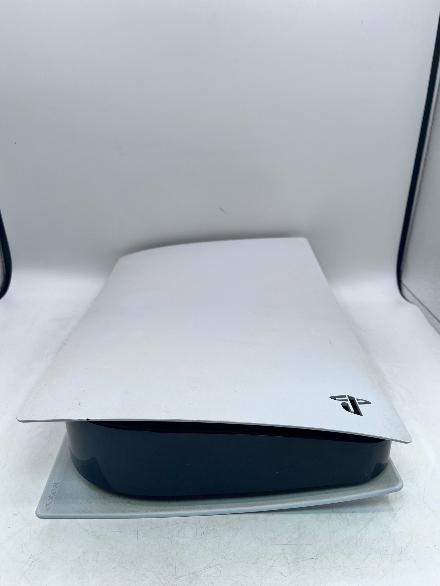 Sony PlayStation 5 Digital Edition 825GB White Console Gaming System CFI-1015B Tested with Controller and Cords