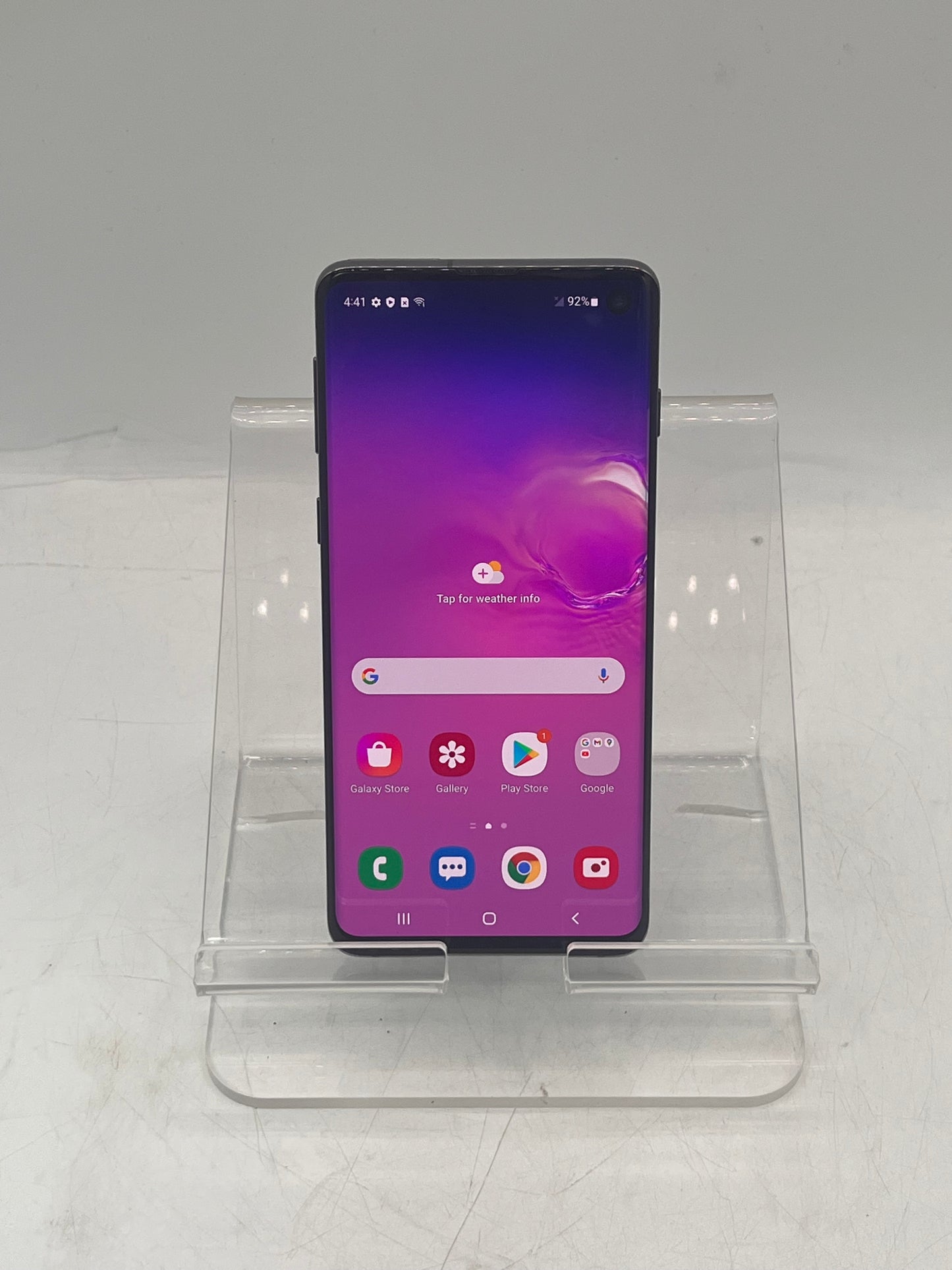 Samsung Galaxy S10 128GB (Unlocked) SM-G973U1 Prism Black Free Shipping