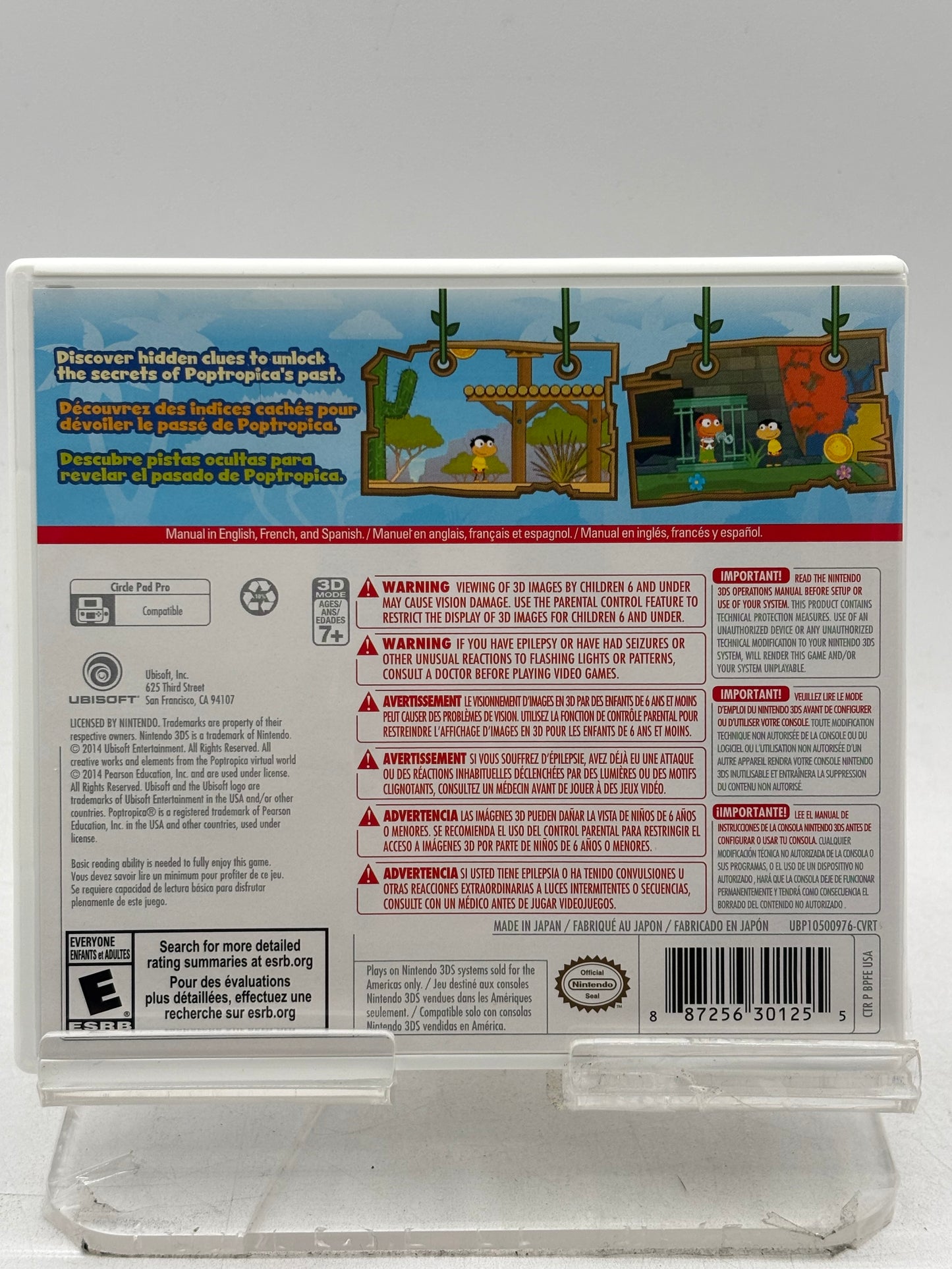 Poptropica: Forgotten Islands (Nintendo 3DS, 2014)