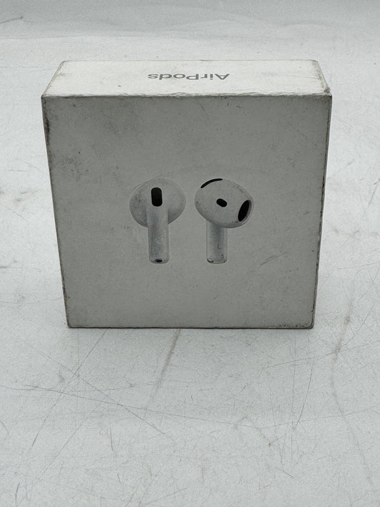 Apple AirPods (4th Gen) Complete Set A3058 A3050 A3053 - White - New In Box