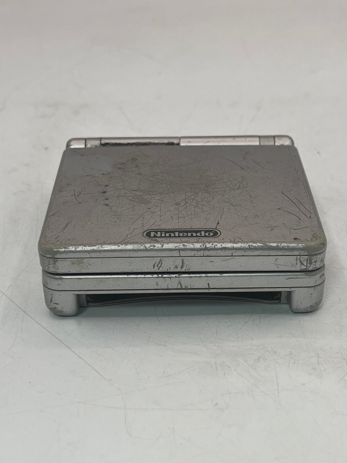 Nintendo Game Boy Advance SP AGS-101 2005 Handheld Console - Silver Parts