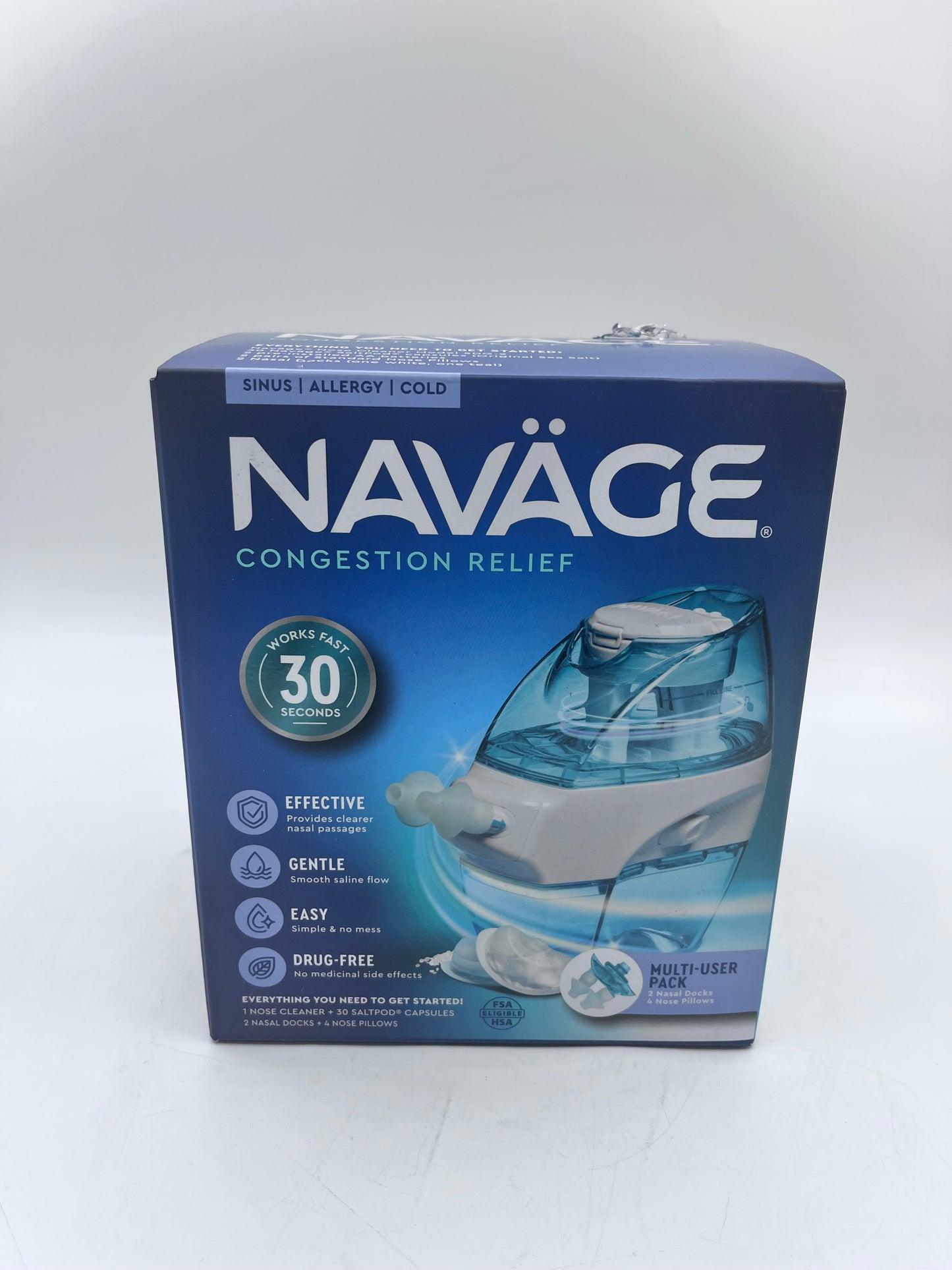 Navage Relief Saline Nasal Irrigation System