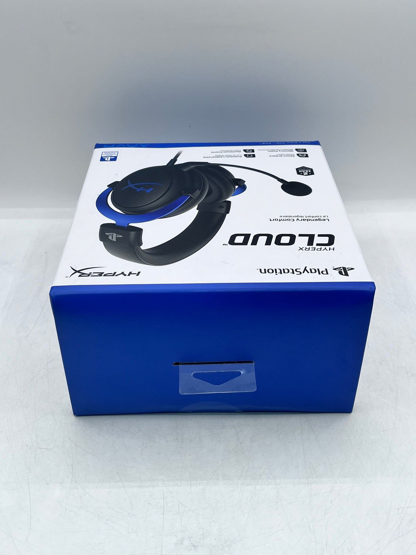 HyperX Cloud Wired Gaming Headset for PlayStation 4/5 Black/Blue -  New in Box