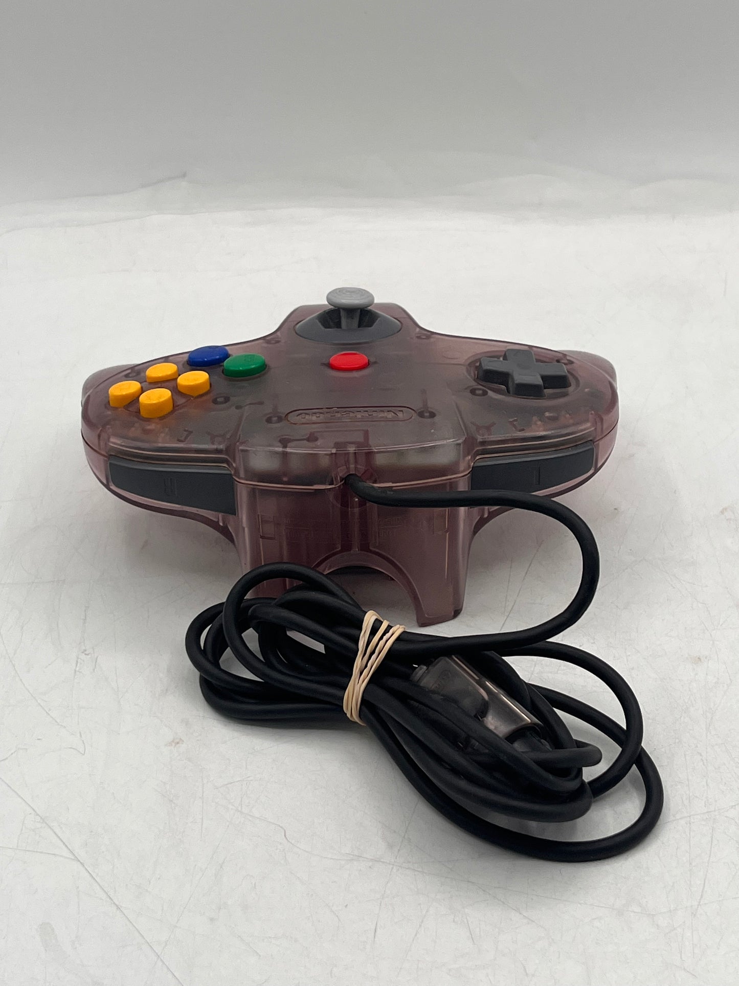 Nintendo N64 Controller NUS-005 Clear Video Game Controller