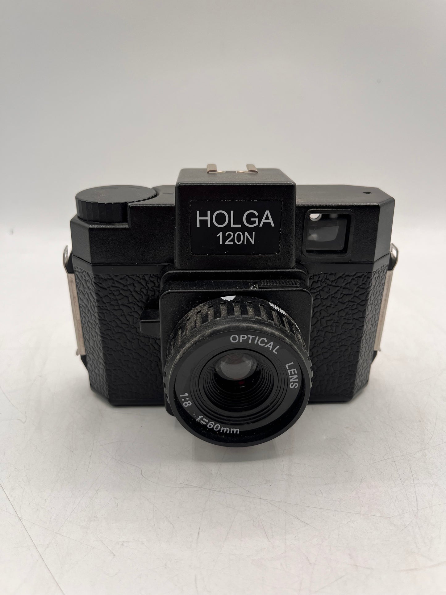 HOLGA 120N 60mm Zone Focusing System f/8 Lens Classic Film Camera - Black