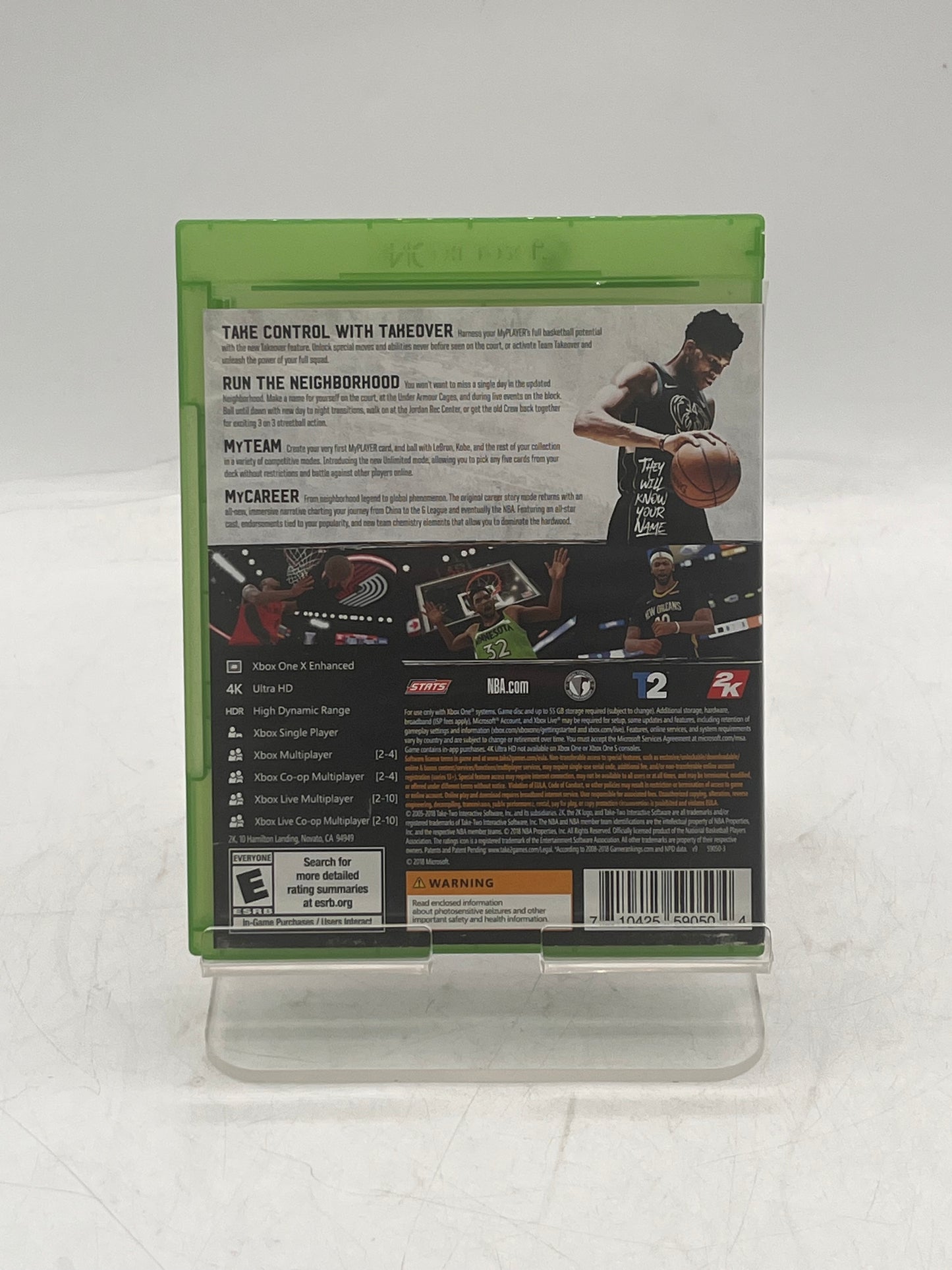 Xbox One NBA 2K19 Video Game - Free Shipping!