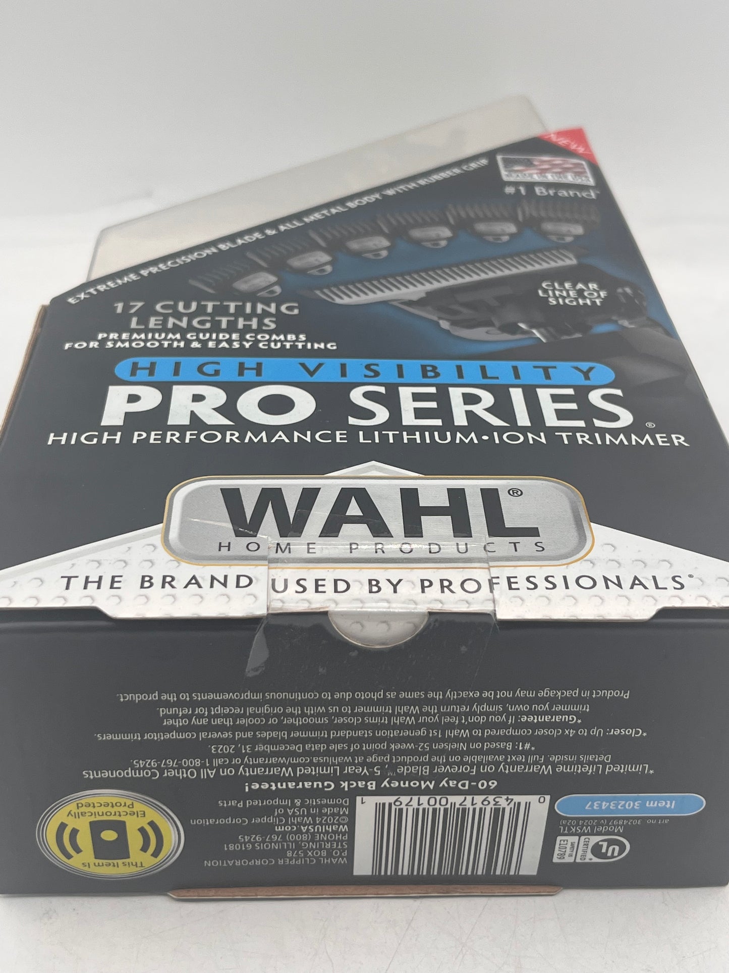 Wahl USA Pro Series High Visibility Skeleton Trimmer Black