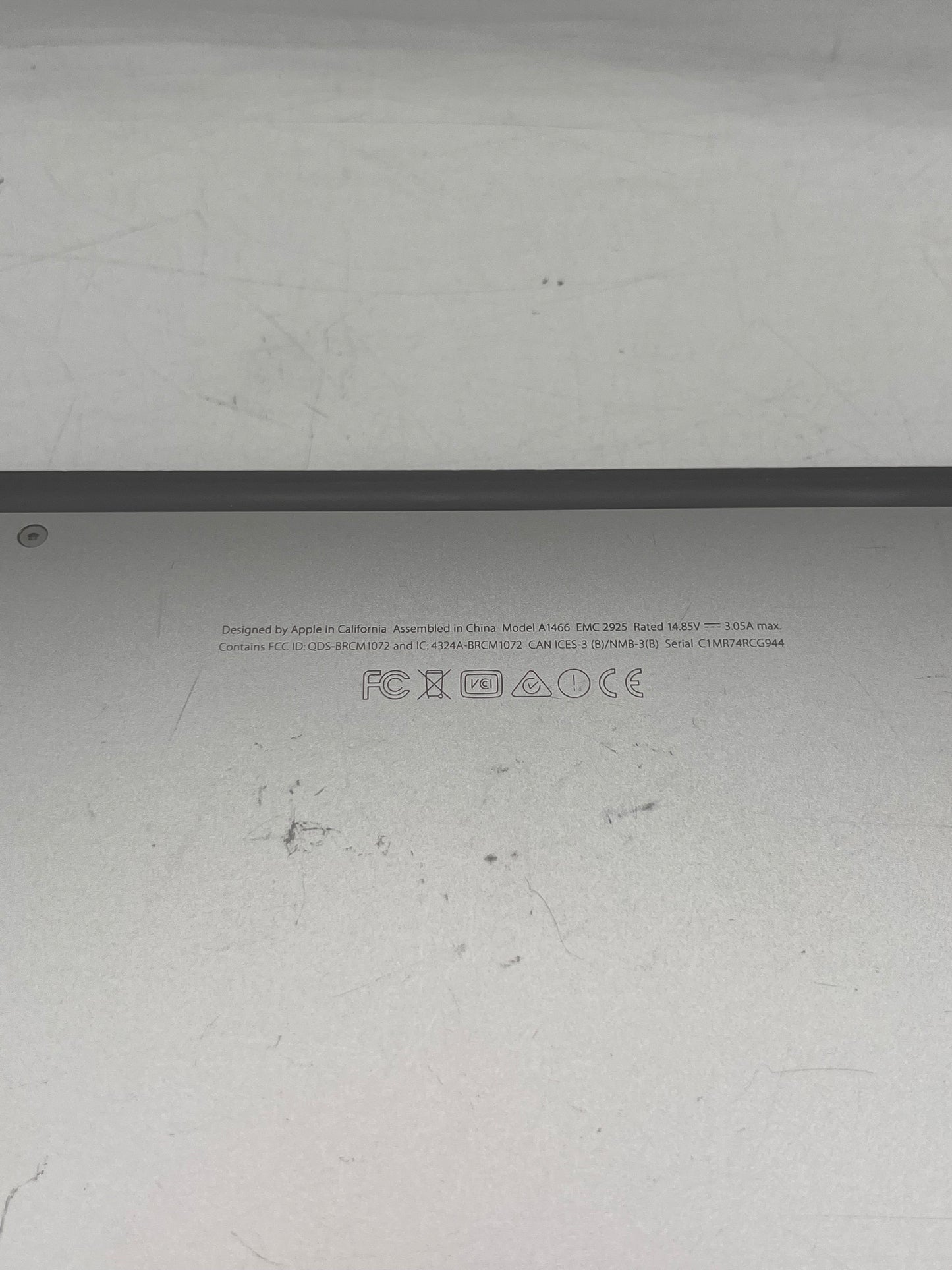 Apple MacBook Air 13" A1466 2015 Core i5 8GB 128GB Silver No charger