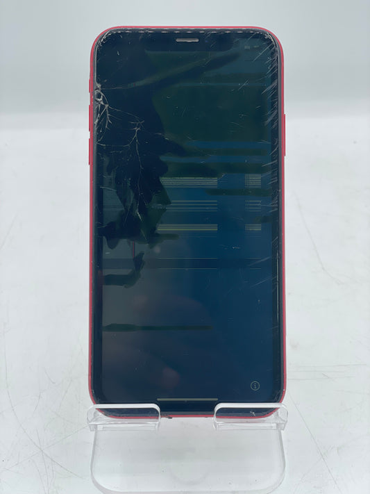 Unlocked Apple iPhone XR Red 128GB A1984 MT022LL/A READ