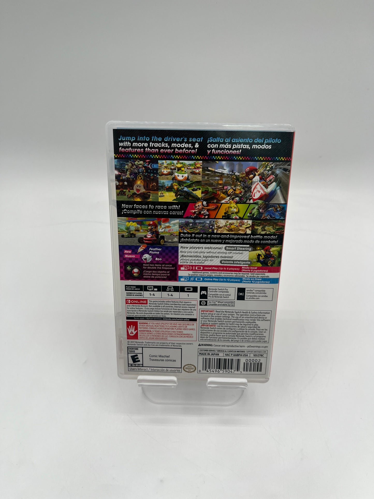 Nintendo Switch Mario Kart 8 Deluxe Video Game - Free Shipping!!!