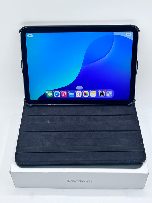 Unlocked Apple iPad mini (A17 Pro) 128GB Space Gray A2995 MXPN3LL/A with Box