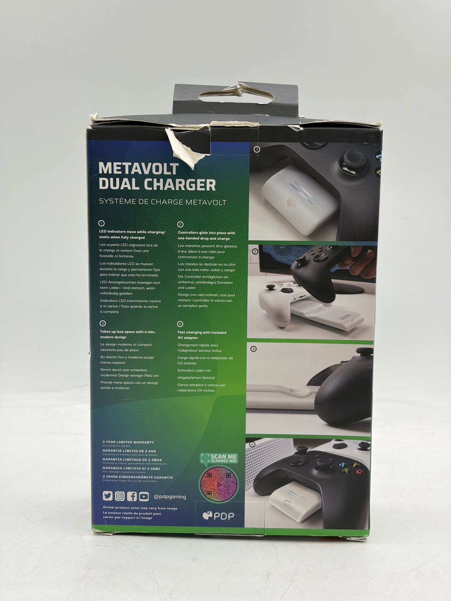 PDP METAVOLT Dual Charger Black