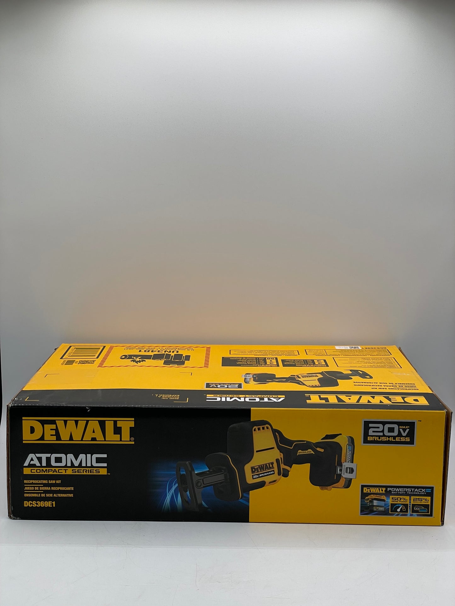 DEWALT DCS369E1 20V MAX ATOMIC BL 1-Handed Reciprocating Saw Kit (1.7 Ah) New