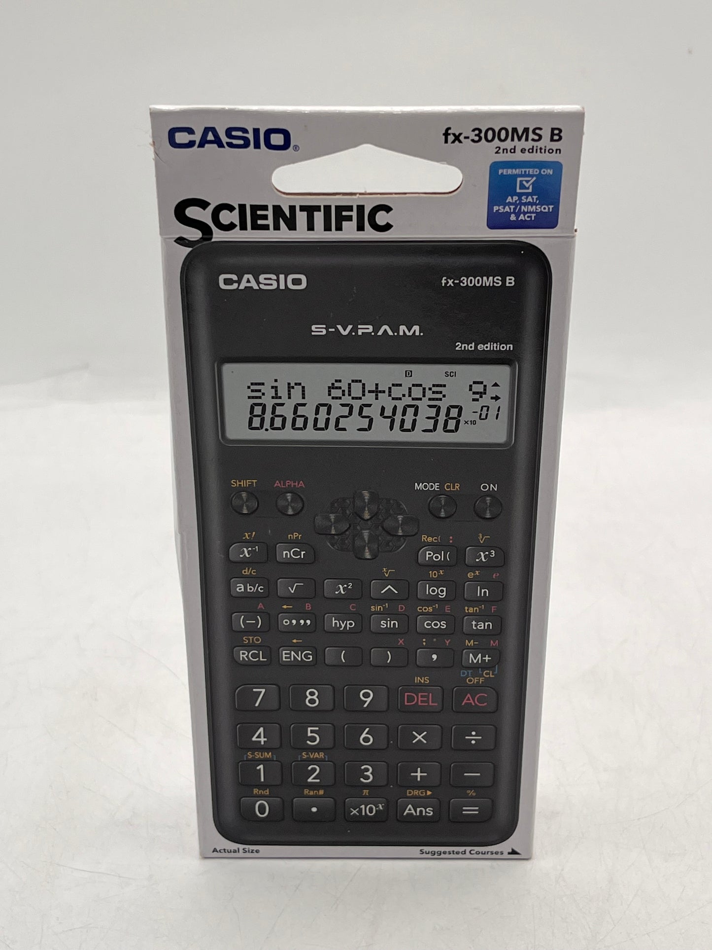 Casio FX-300MS Scientific Calculator - Black
