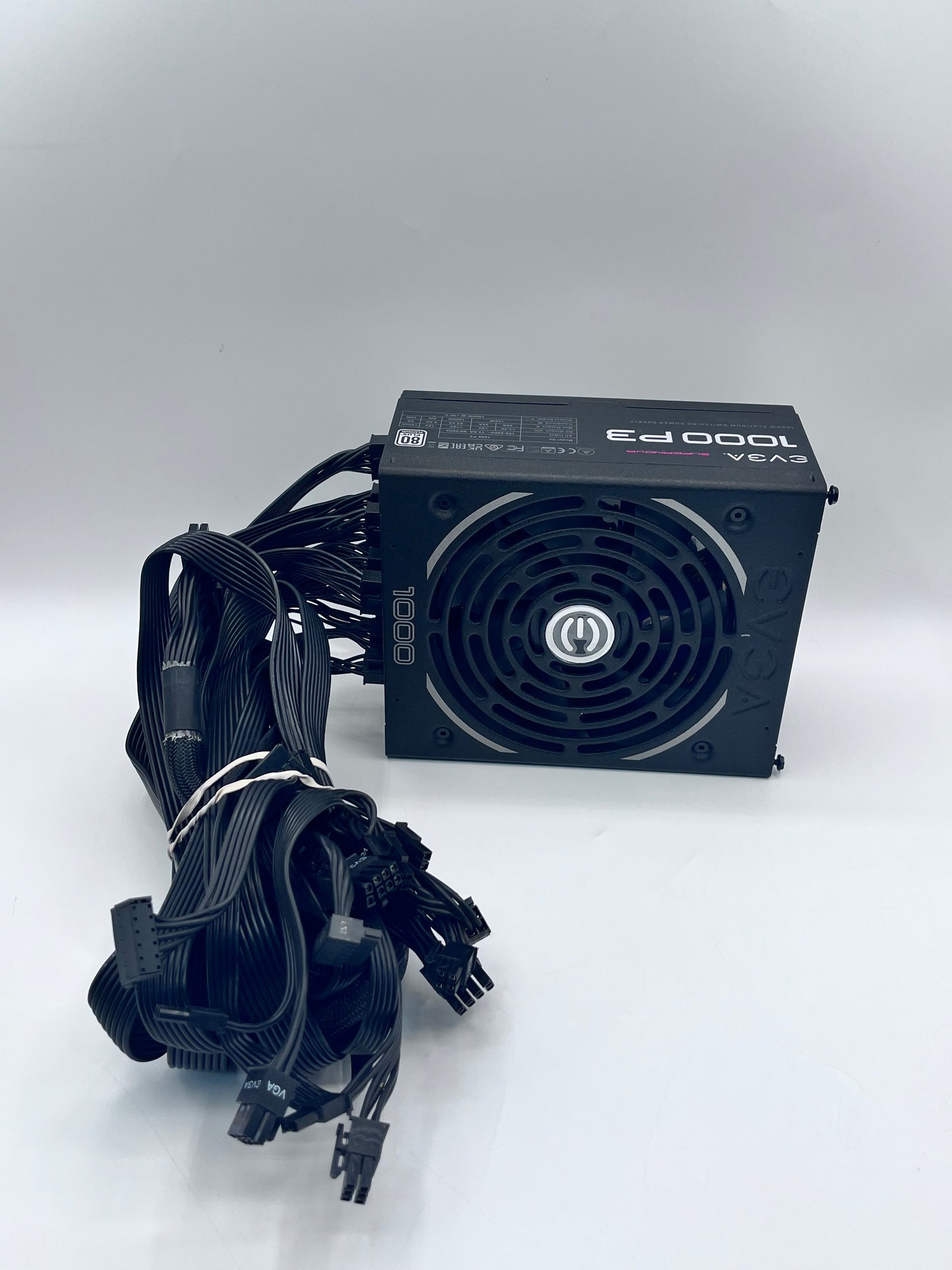 EVGA Supernova 1000 P3, 80 Plus Platinum 1000W Power Supply (220-P3-1000-X1)