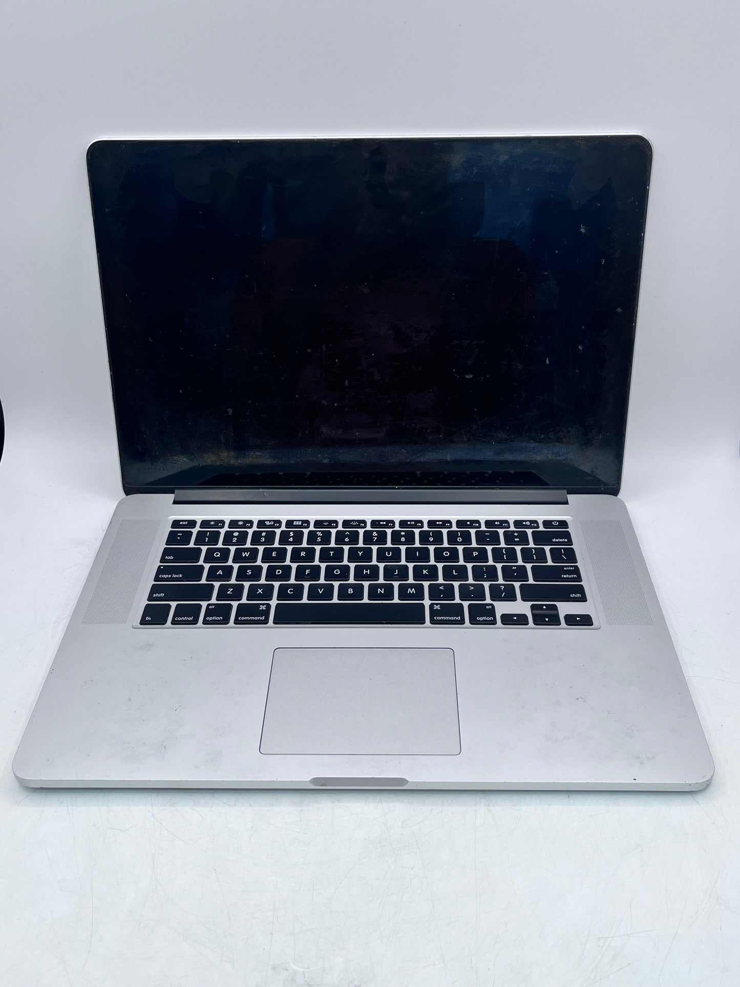 Apple MacBook Pro 15" A1398 MJLQ2LL/A 2015 i7 16GB  Silver - Broken