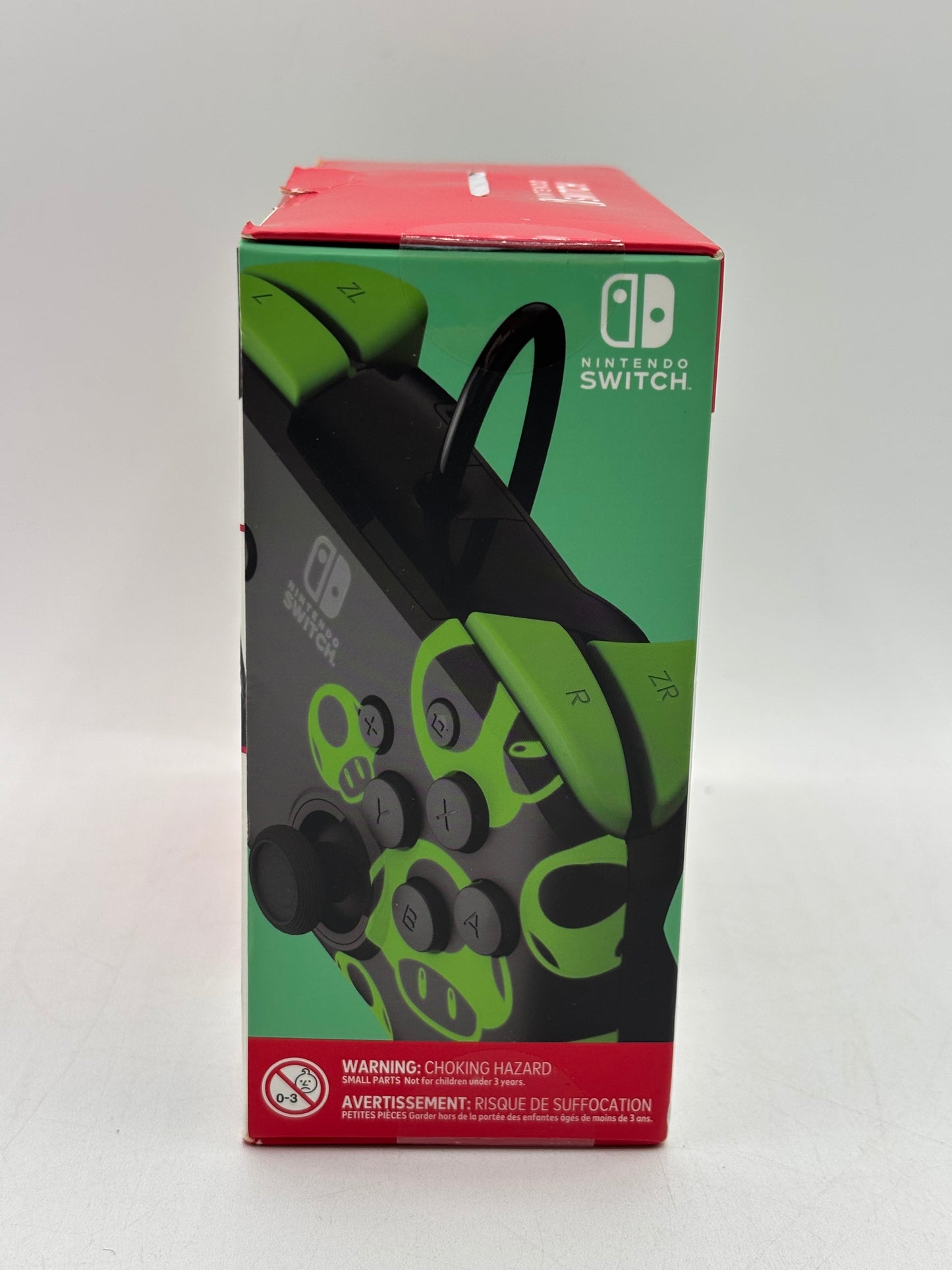 PDP REMATCH Glow In The Dark Wired Controller--(Nintendo Switch, Black)