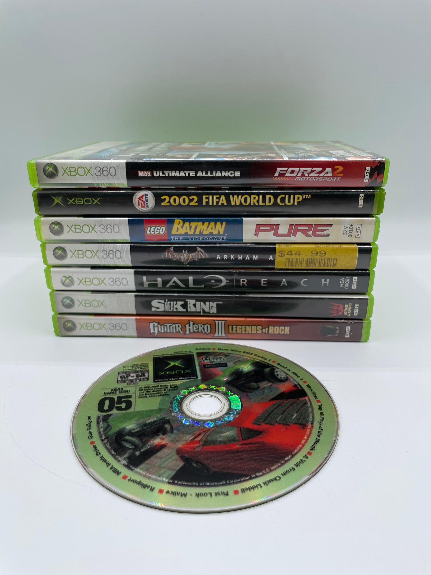 Assorted Xbox & Xbox 360 Video Games Lot of 8