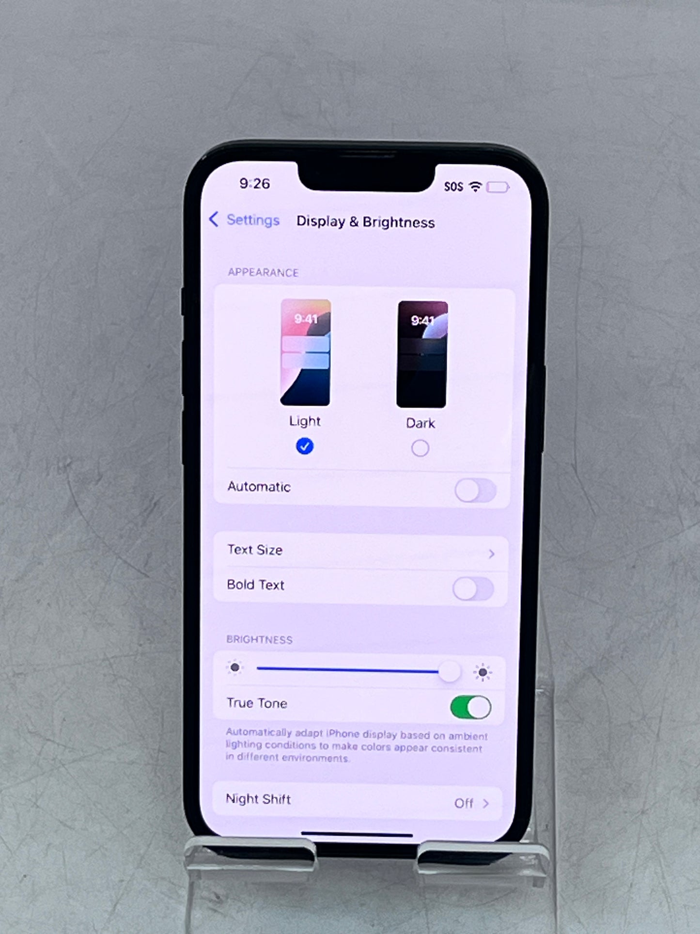 Apple iPhone 14 128GB A2649 Midnight Black AT&T Only 93% BH READ