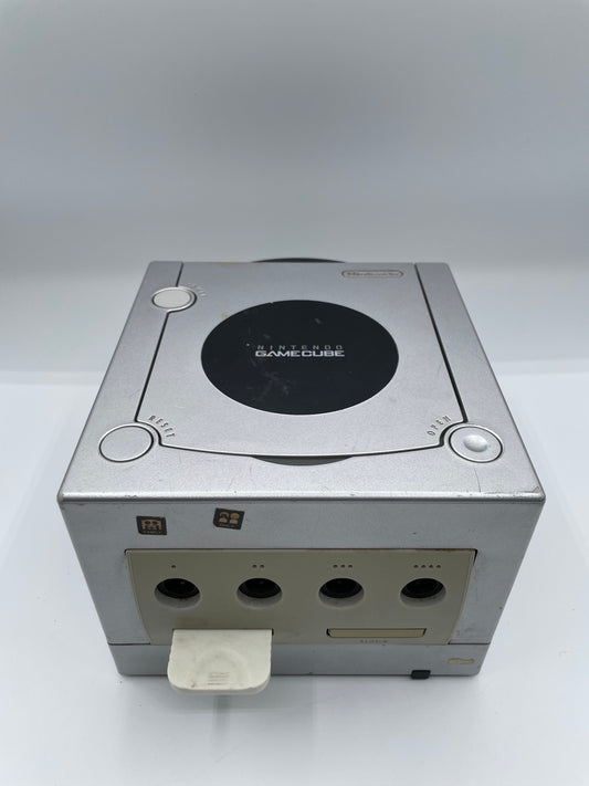 Nintendo GameCube (DOL-001) 2001 Silver For Parts Free Shipping!