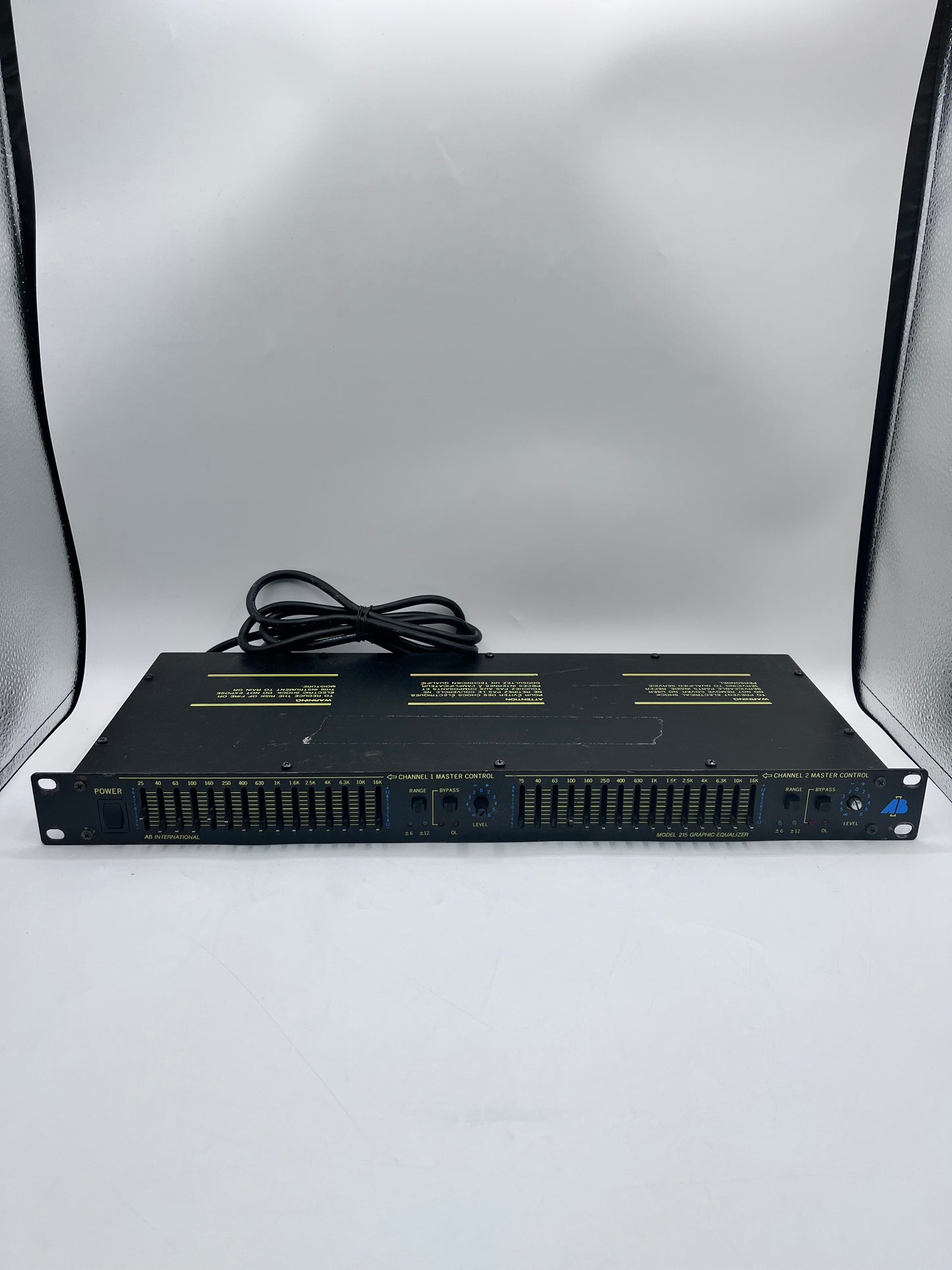 AB International 215 DJ Equipment - Black