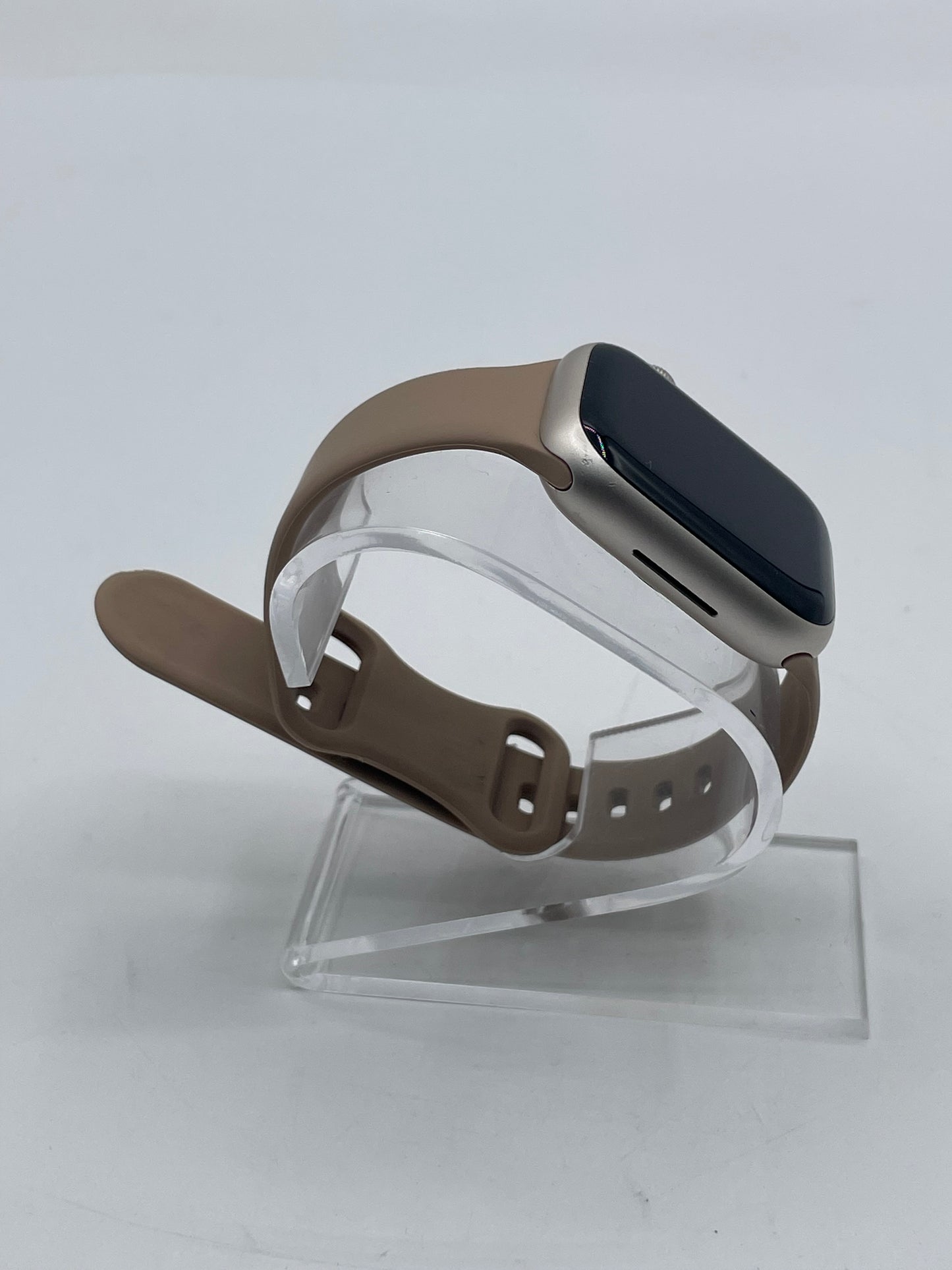 Unlocked Apple Watch Series 9 41mm Starlight with Starlight Sports Band