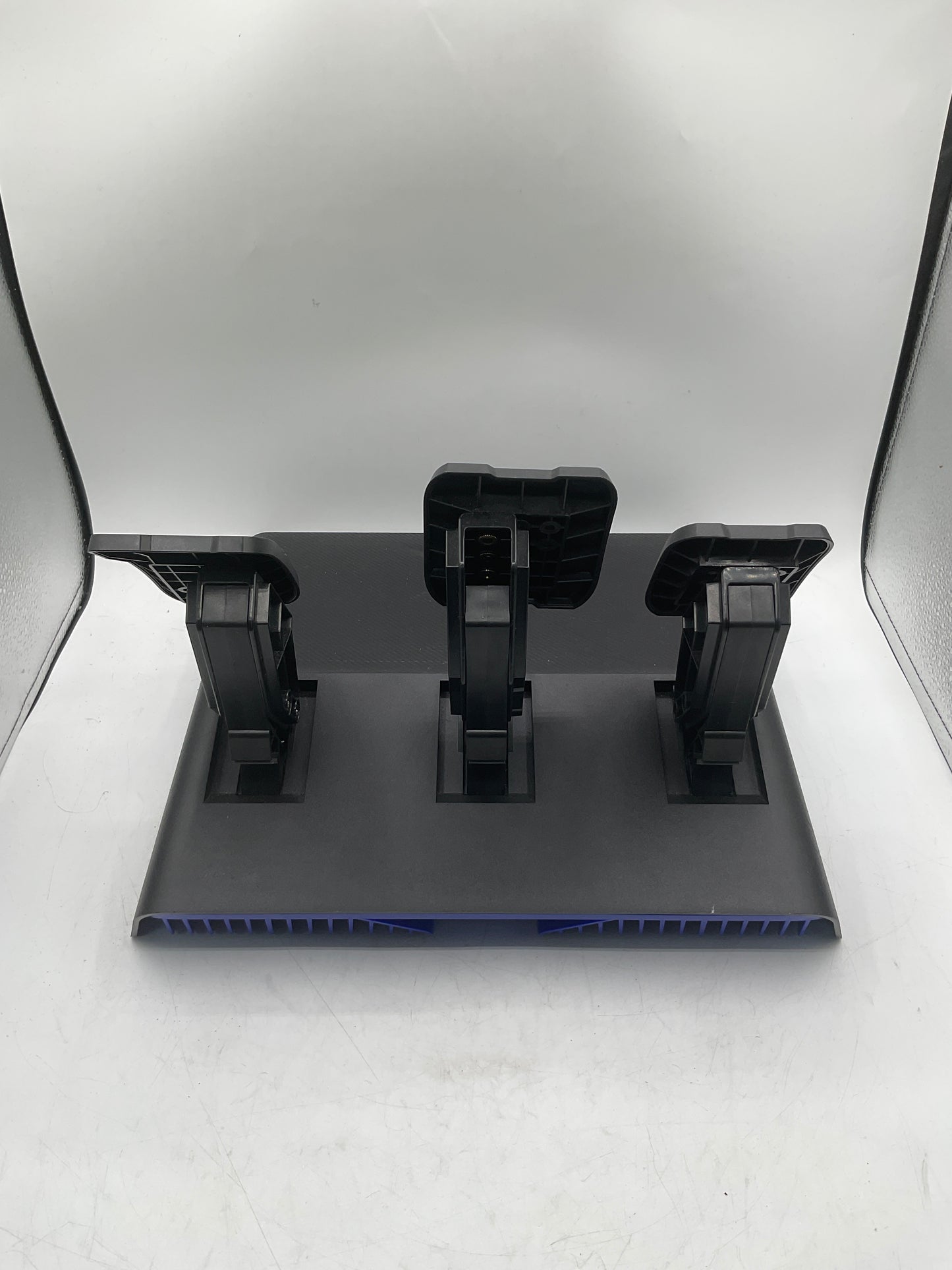 V99 Force Feedback Steering Wheel Bundle with 3 Pedals & Shifter, Black