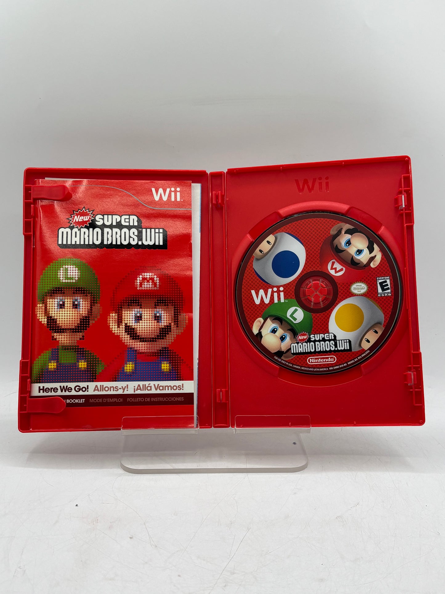 New Super Mario Bros. Wii Nintendo Wii Tested Free Shipping