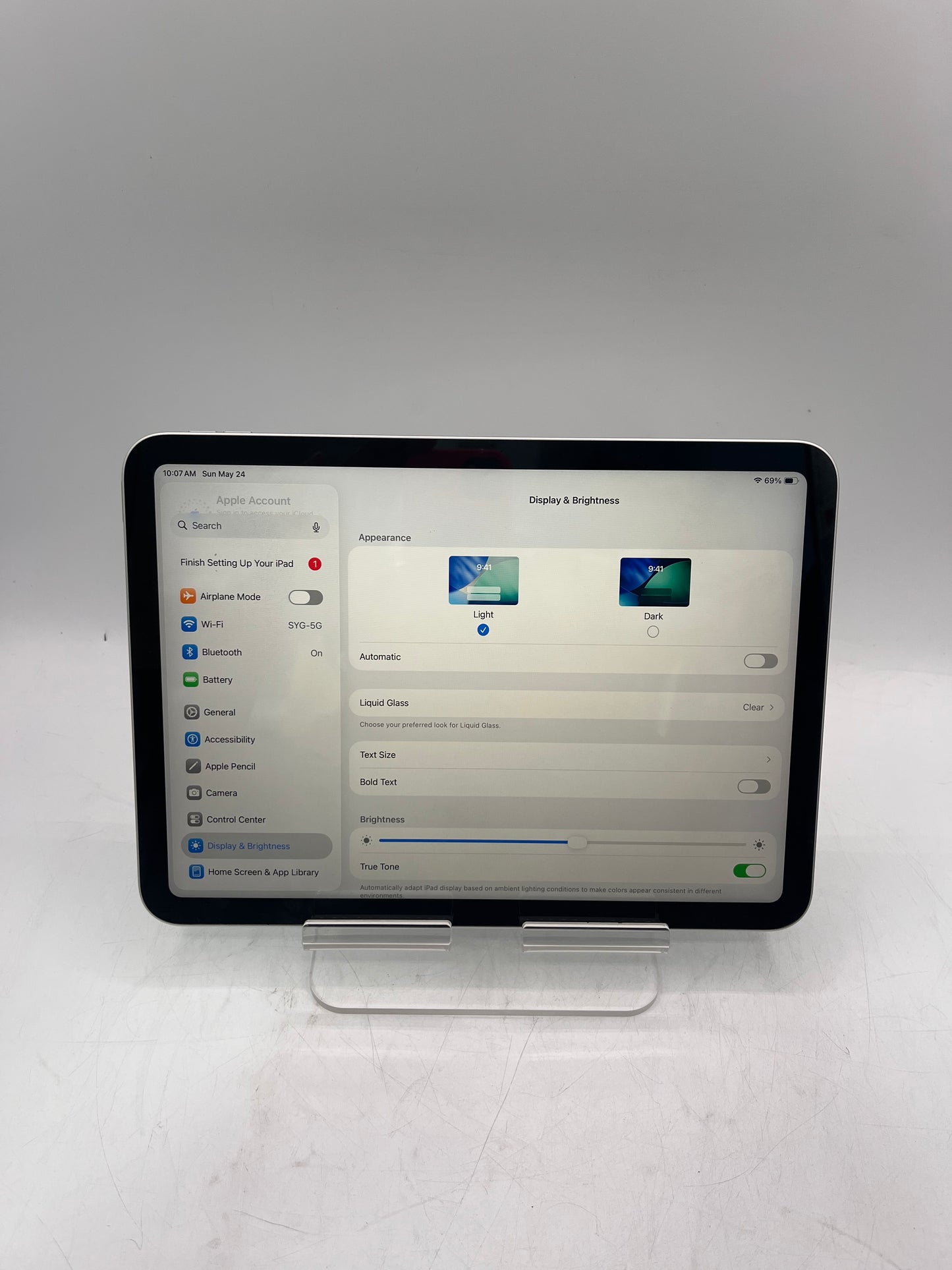 Apple iPad 11" 11th Gen A16 128GB 6GB Silver MD3Y4LL/A 2025 Model 100% Battery Free Shipping