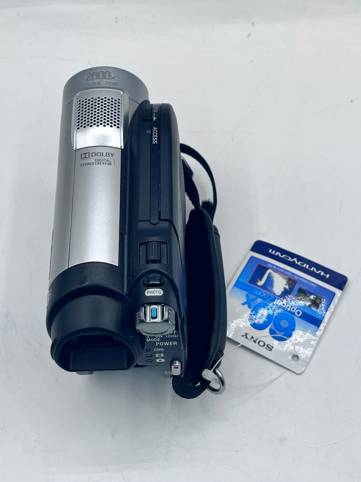 Sony Handycam DCR-DVD650 Camcorder Silver