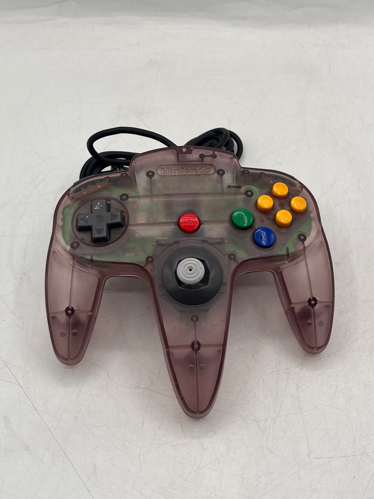 Nintendo N64 Controller NUS-005 Clear Video Game Controller