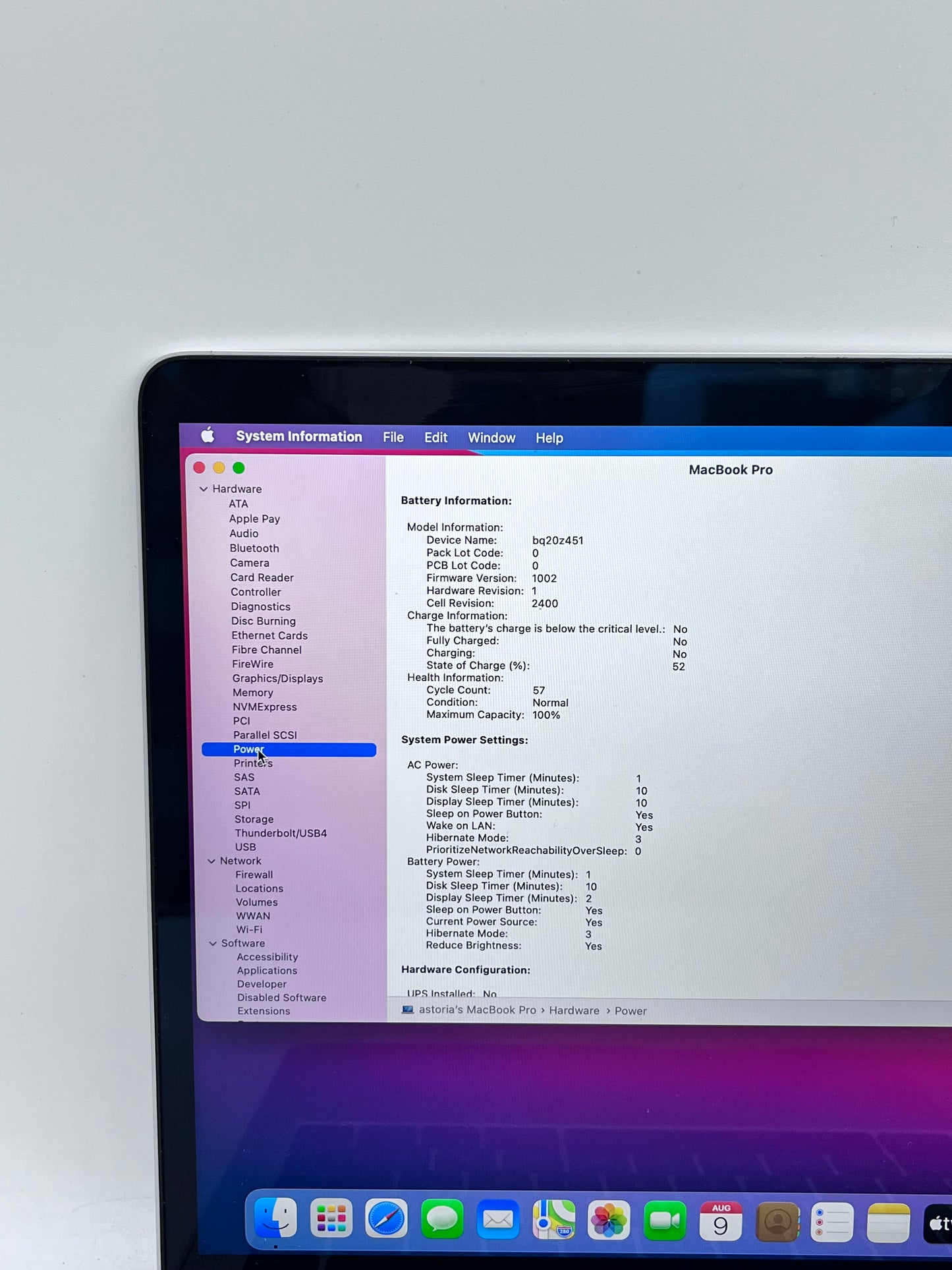 Apple MacBook Pro M1 A2338 2020  13.3" 8GB 256GB - Silver