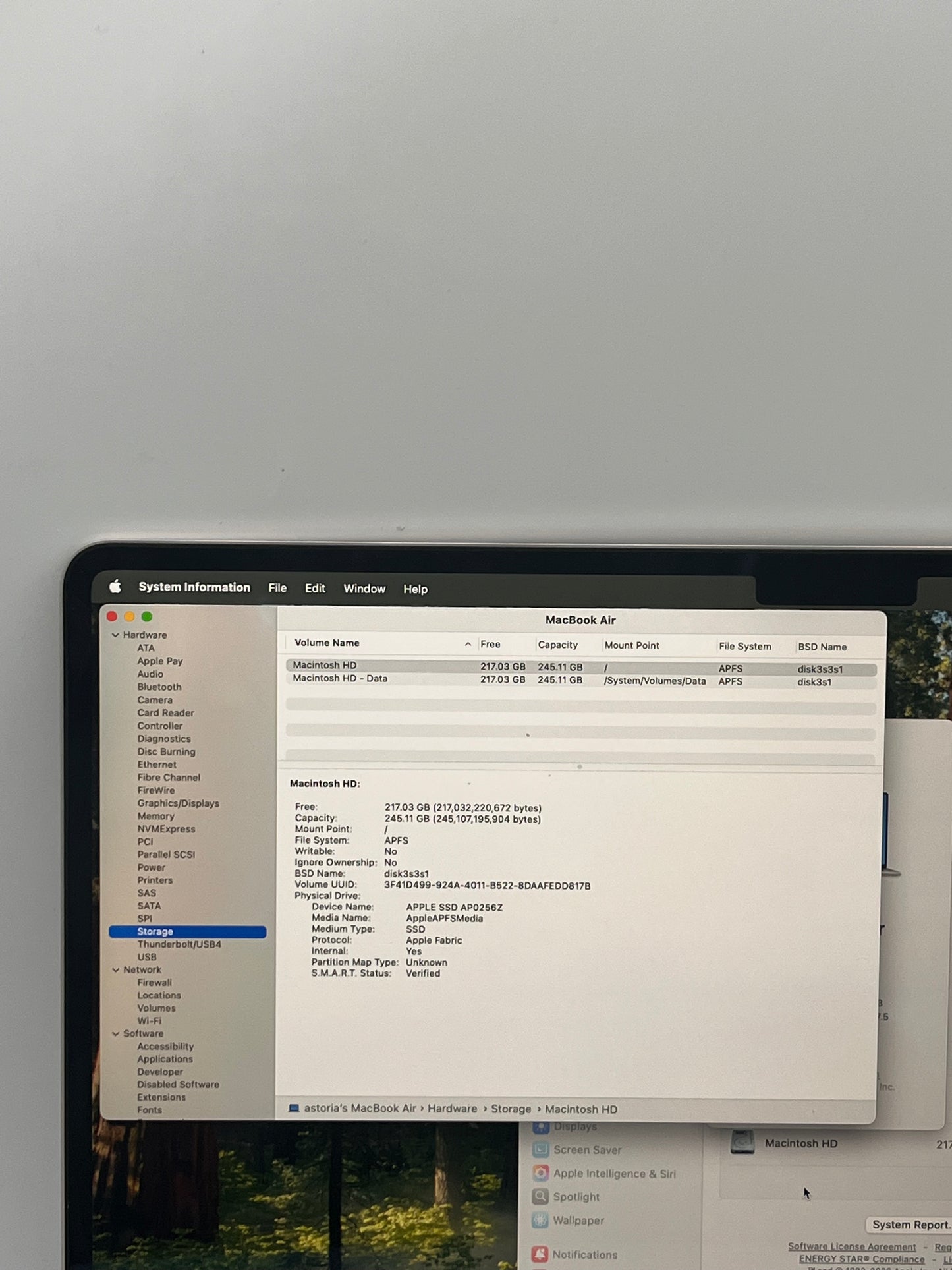2023 Apple MacBook Air 15" M2 8GB RAM 256GB A2491 - Gold 5 CYCLE COUNT