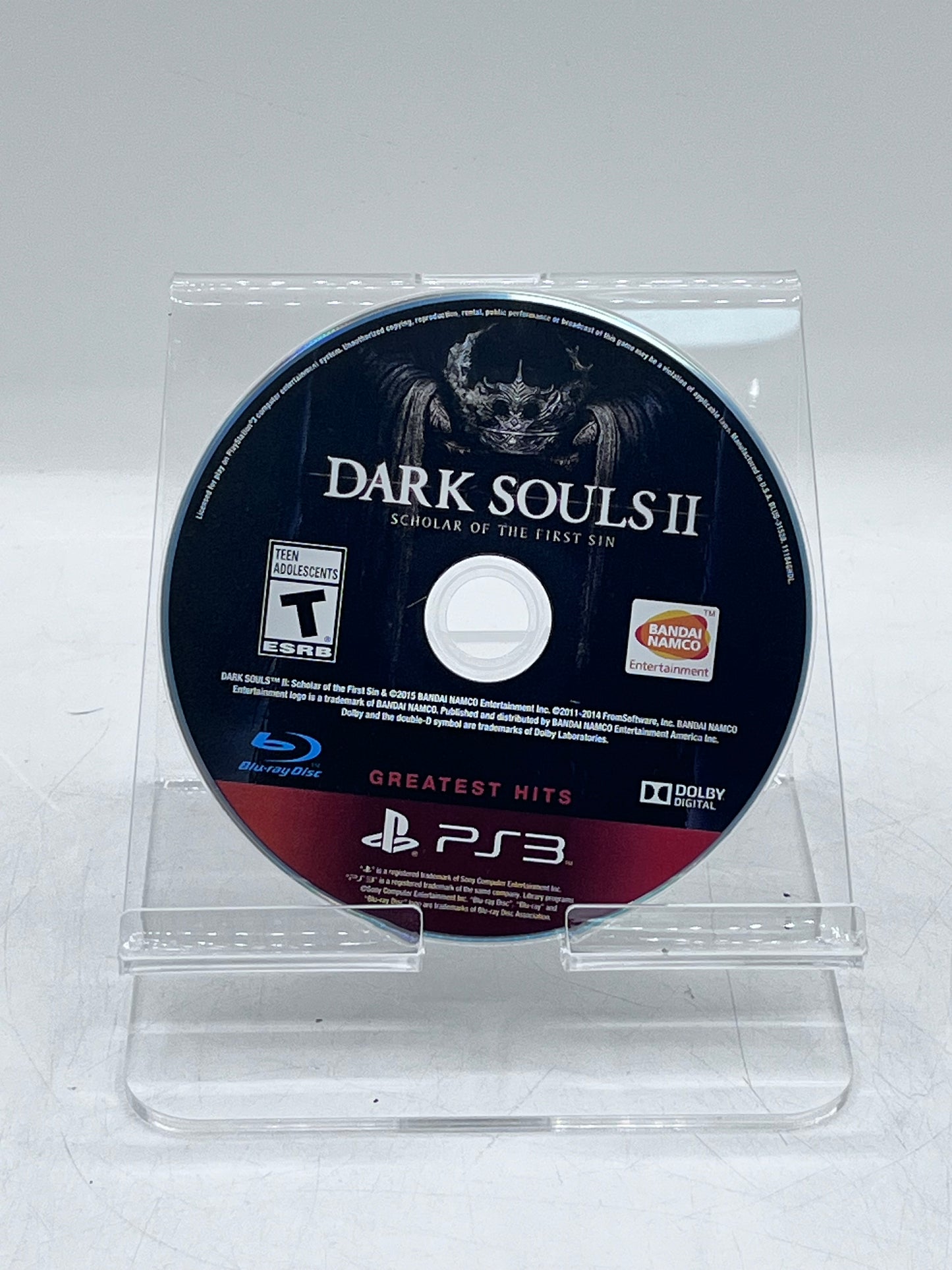 Dark Souls II: Scholar of the First Sin (Sony PlayStation 3, 2015) Tested