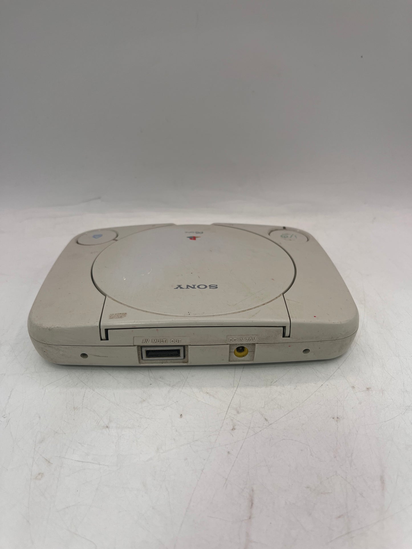 Sony PlayStation One SCPH-101 Silver Video Game System Broken