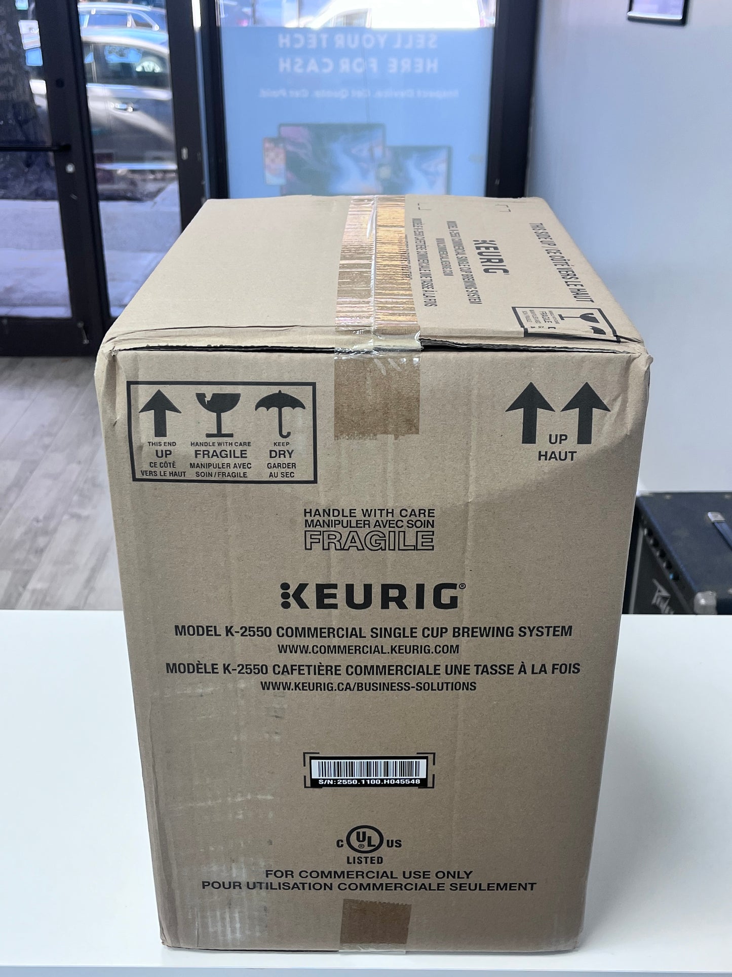 KEURIG K-2550 Single Serve Commercial Coffee Maker Reservoir Bundle NEW IN BOX