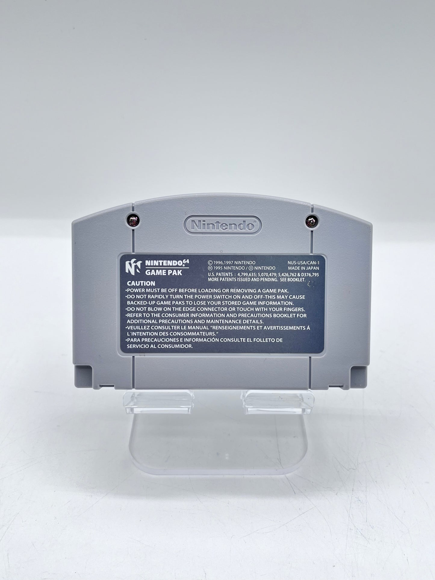 Mario Party N64 (Nintendo 64, 1997) Authentic Tested Working Cleaned