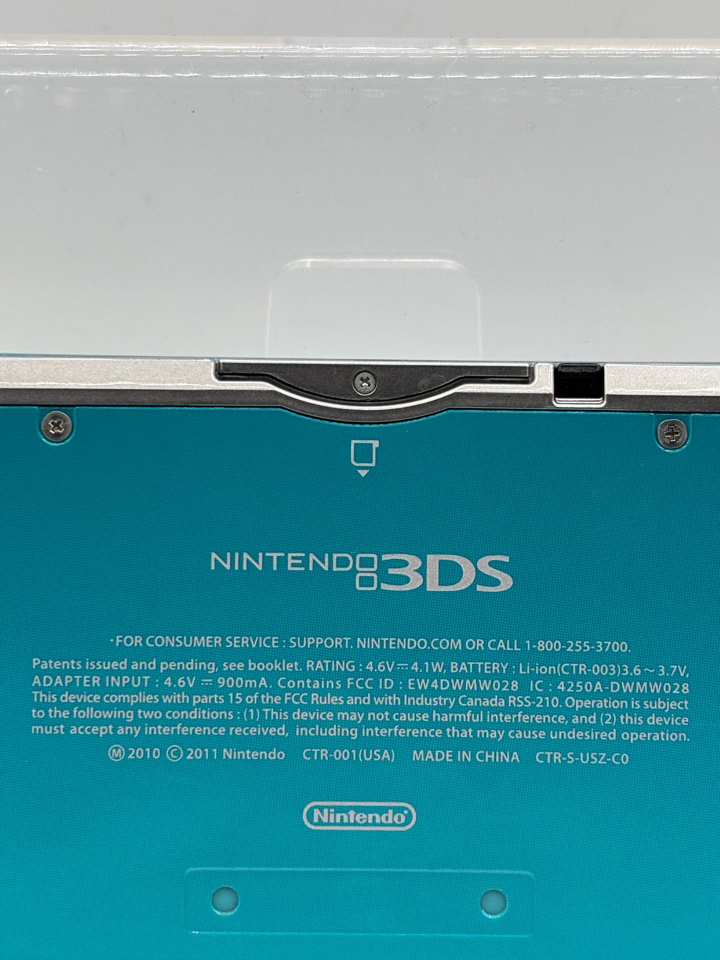 Nintendo 3DS CTR-001, 2011 (Blue)