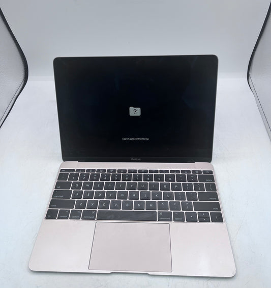 Apple MacBook Retina 12" i7, 16GB A1534 2017 Gold - Used READ