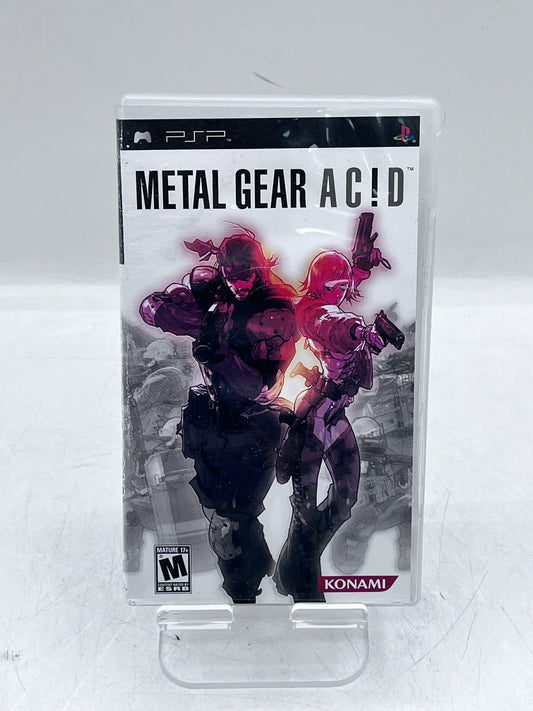 Metal Gear Acid (2005) Sony PlayStation Portable PSP Video Game