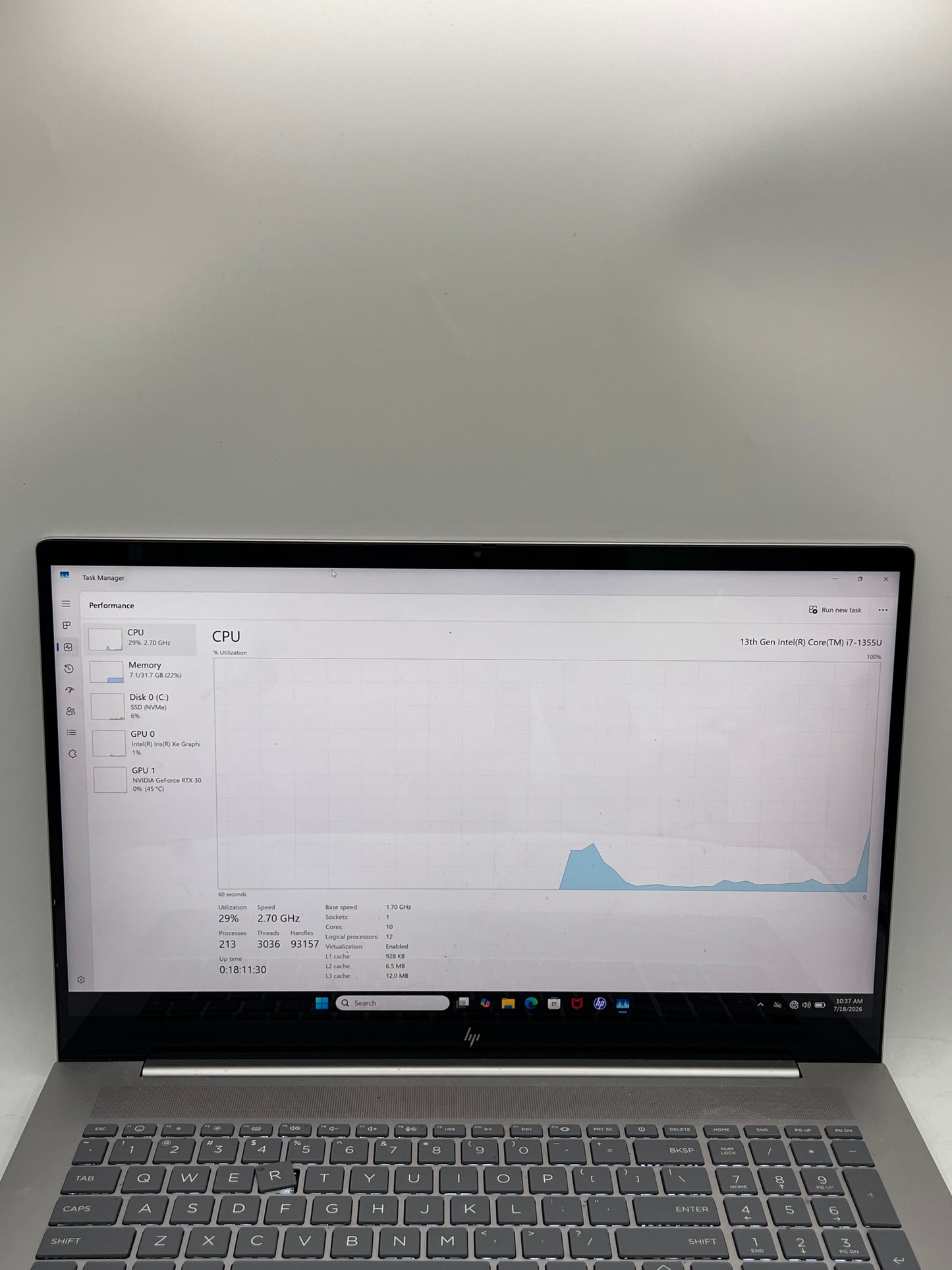HP Envy 17-CW0097nr 17” Core i7-1355U 32GB 1TB RTX 3050 w/ Charger