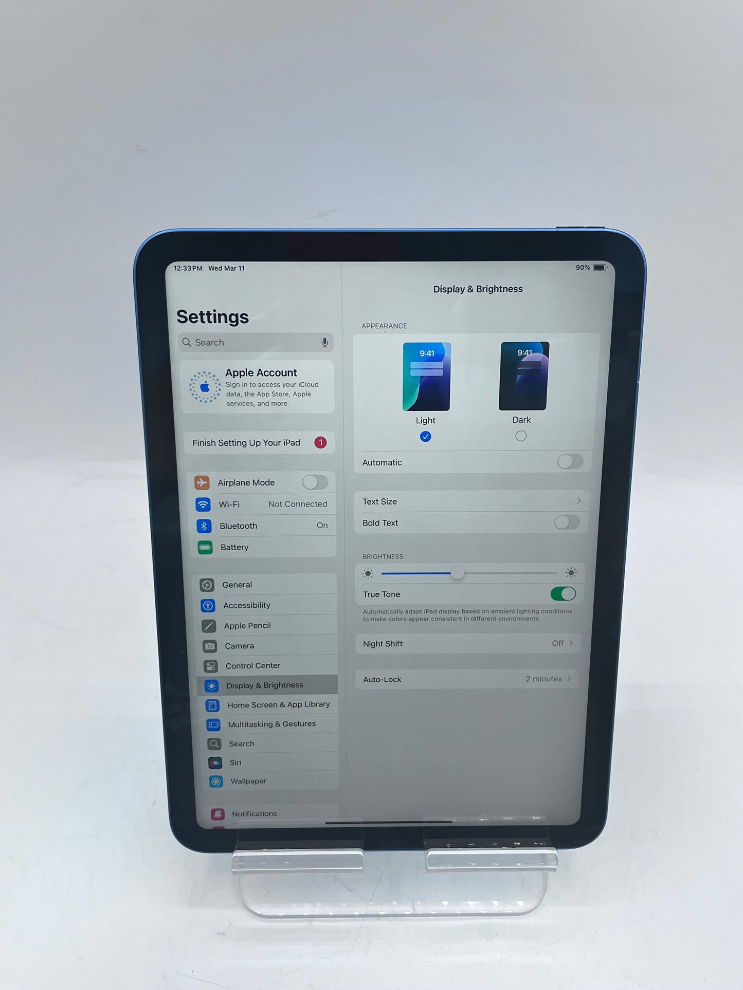 Apple iPad (10th Gen) A2696 MPQ13LL/A (2022) 64GB WiFi - Blue