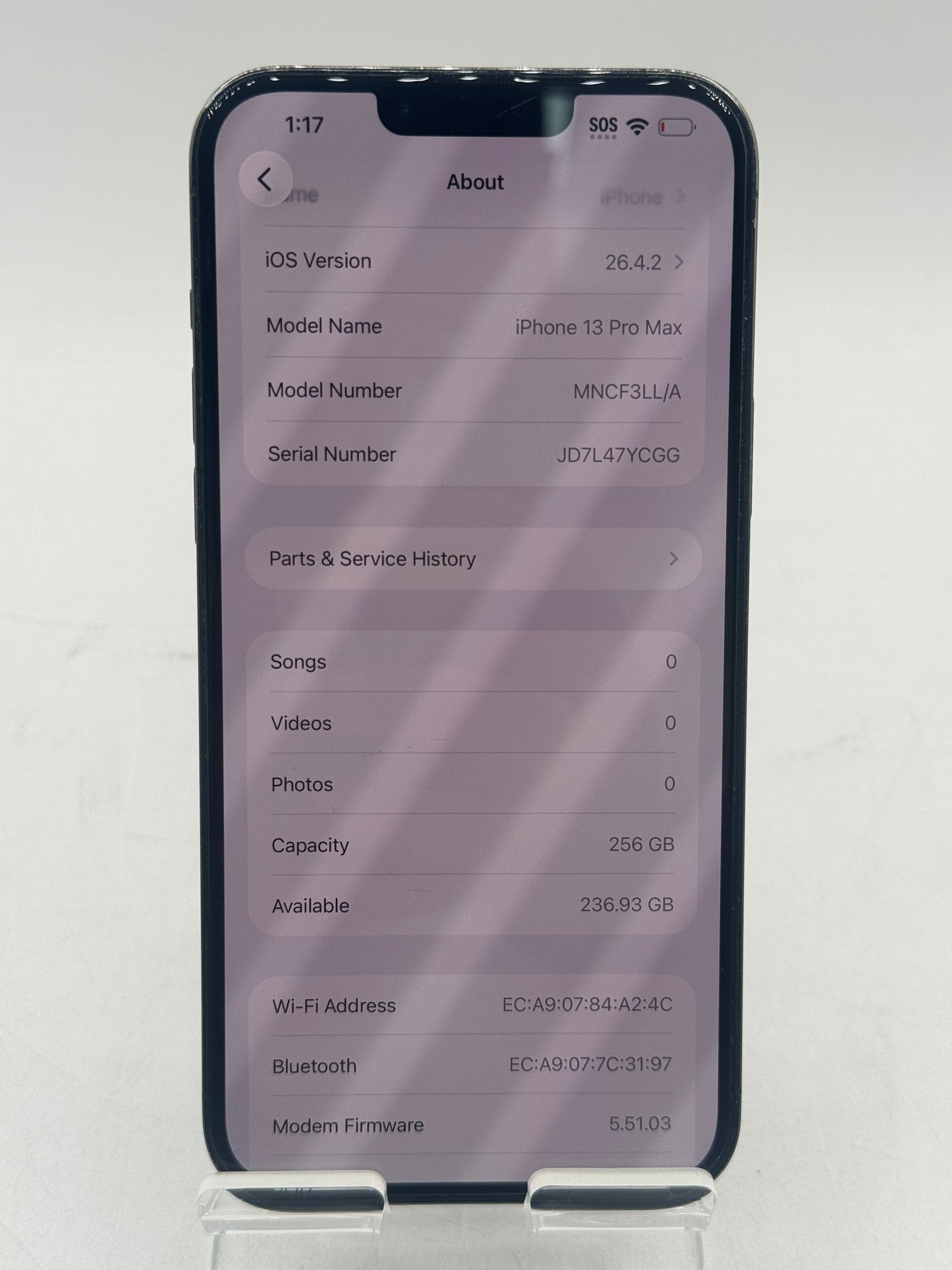 Unlocked Apple iPhone 13 Pro Max 256GB A2484 MNCF3LL/A Alpine Green Free Shipping