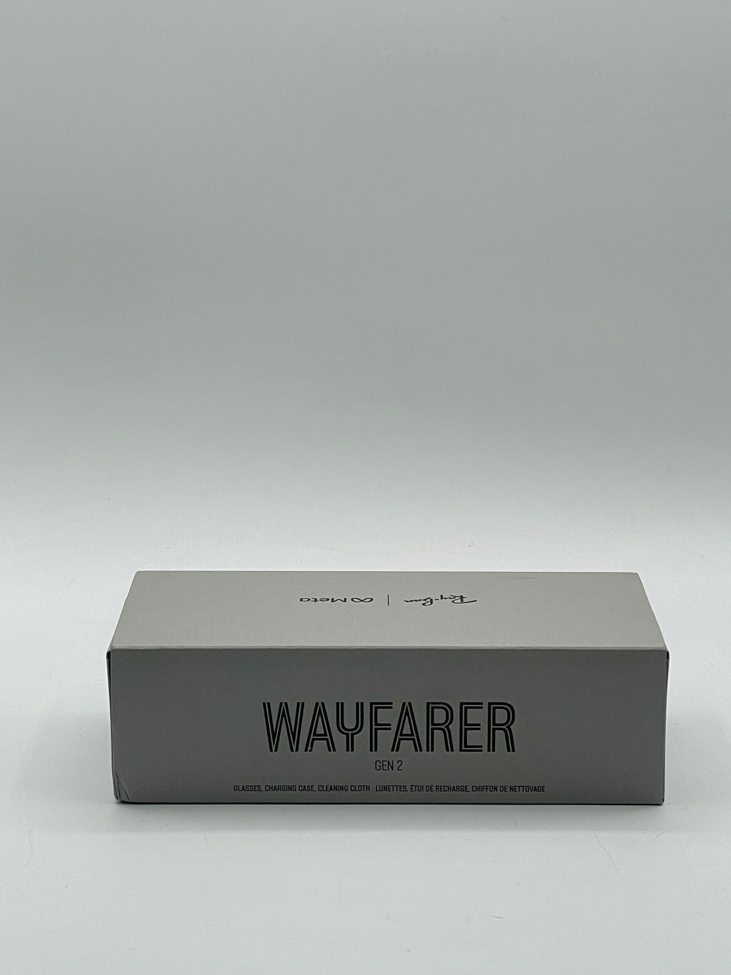 Ray-Ban Meta Wayfarer Gen 2 Matte Black Smart Glasses - Polar Gradient Graphite