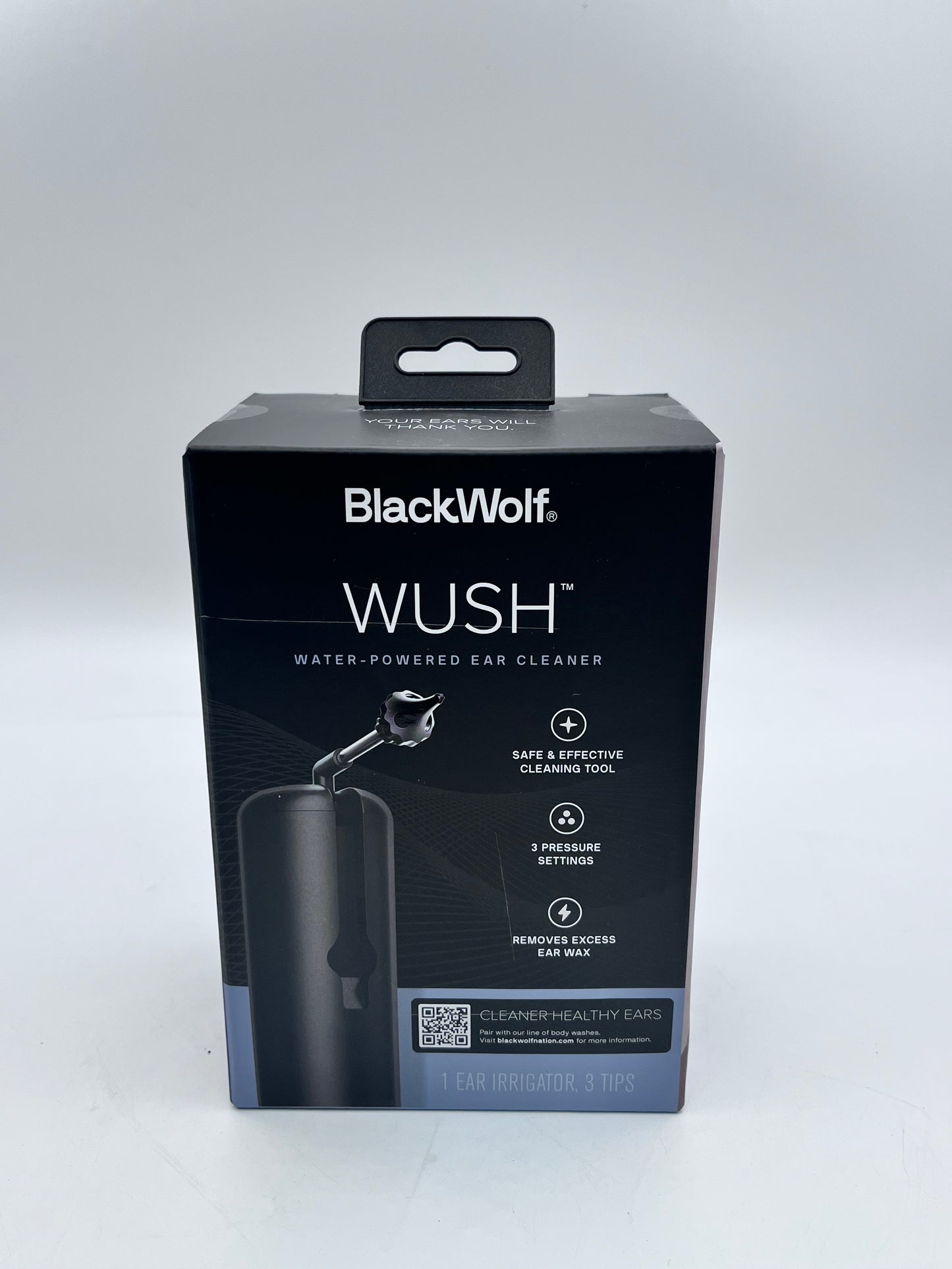 Brand New Wush Ear Cleaning Wax Removal System By Black Wolf