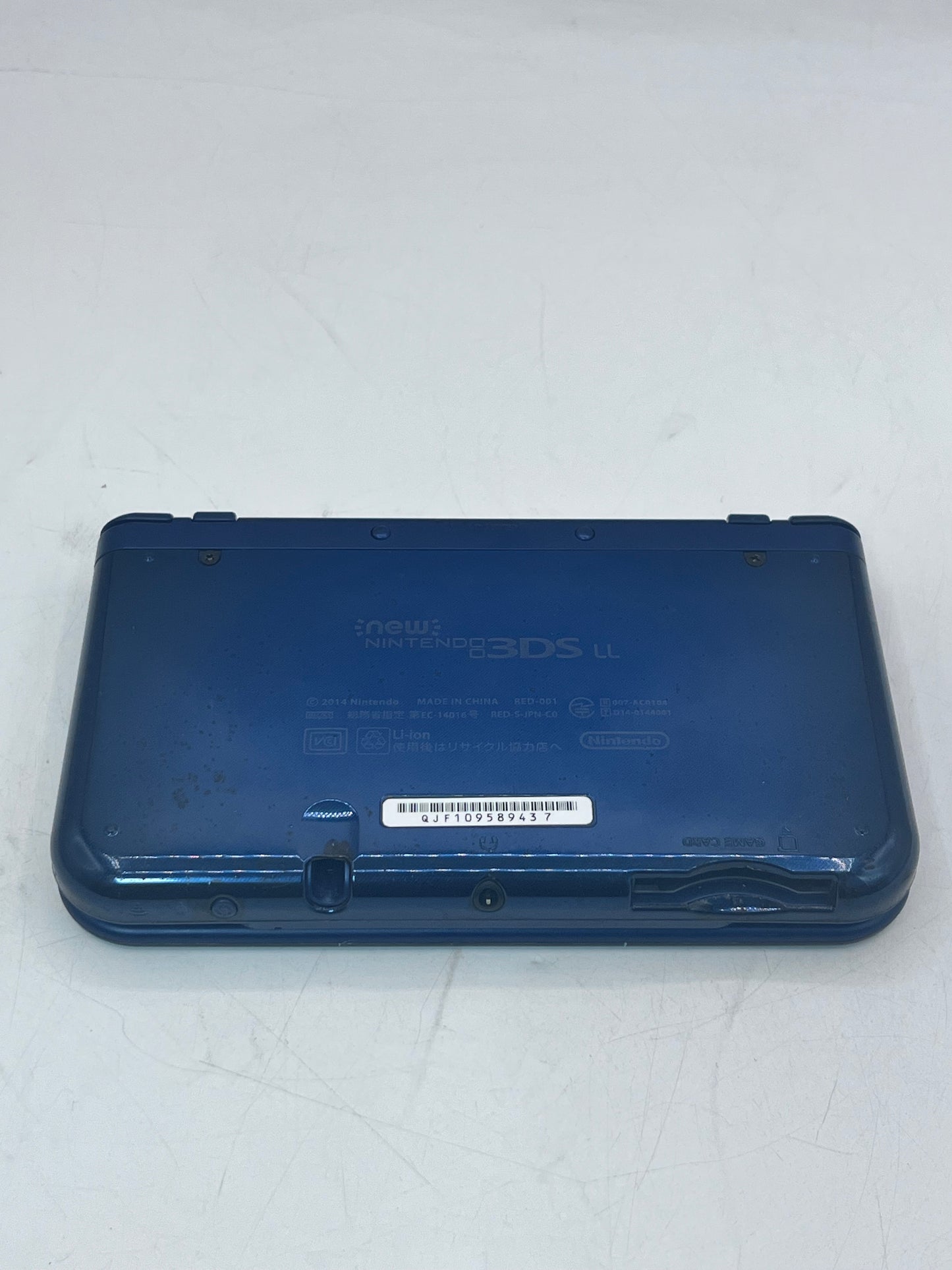 New Nintendo 3DS XL LL RED-001 Blue Handheld Console Free Shipping