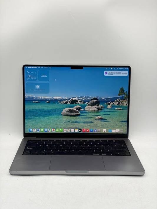 2021 Apple MacBook Pro 14" A2442 M1 Pro 32GB 512GB Space Gray